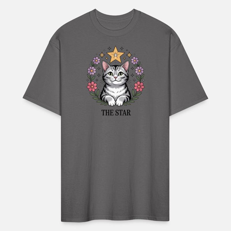 The Star Tarot Cat Illustration