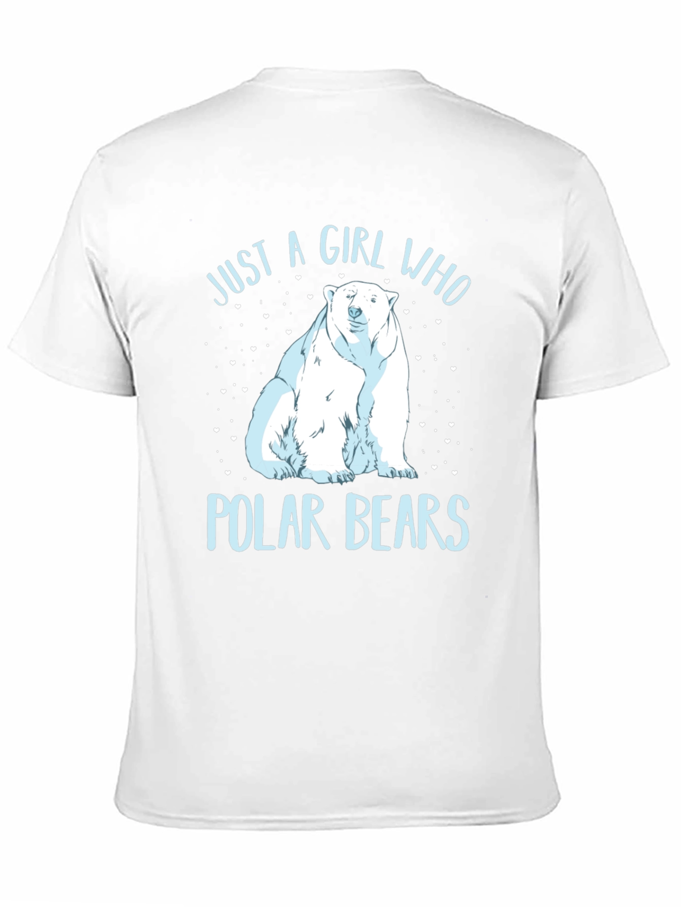 Girl Who Loves Polar Bears T-Shirt