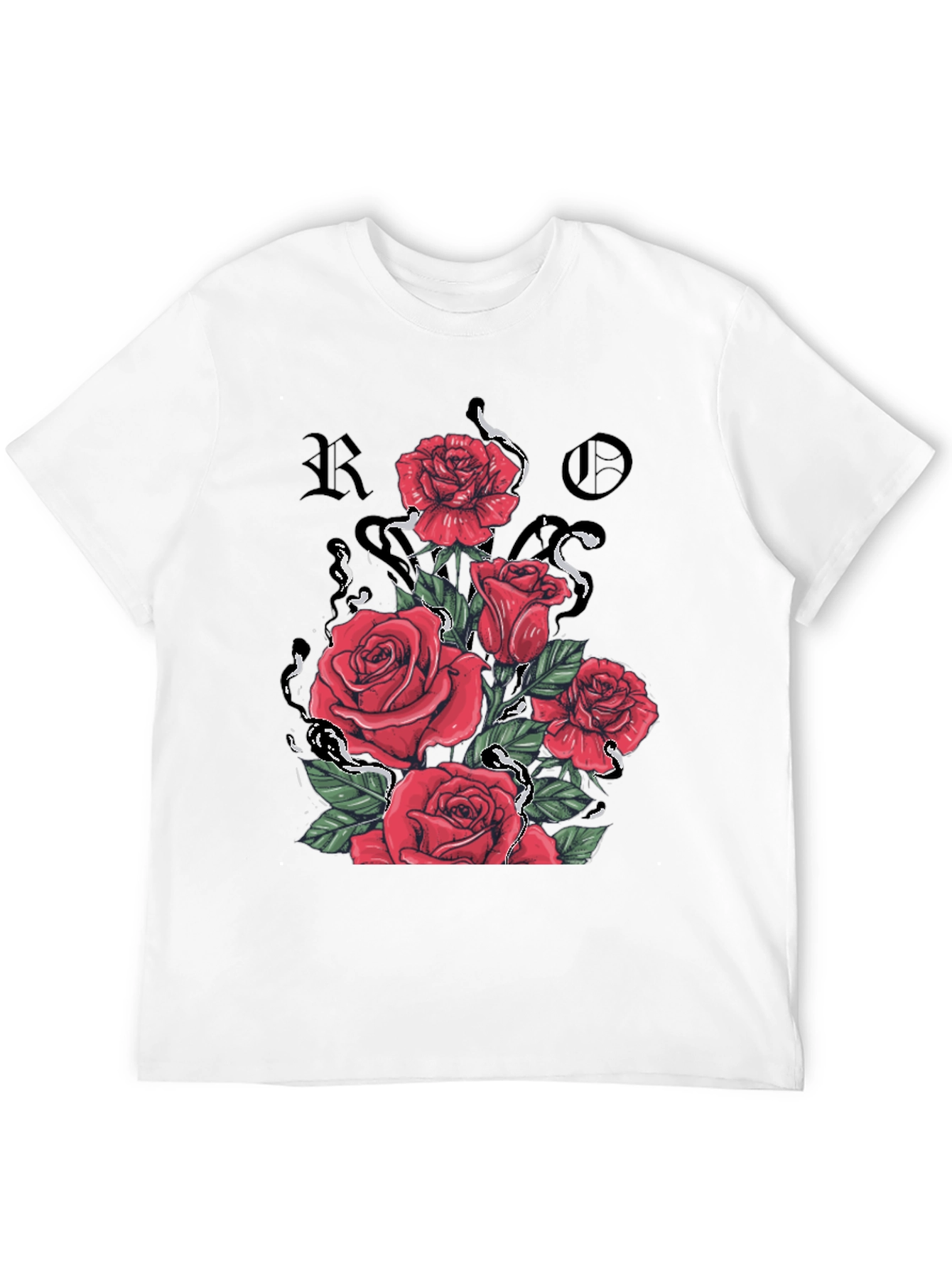 Gothic Roses Graphic Tee