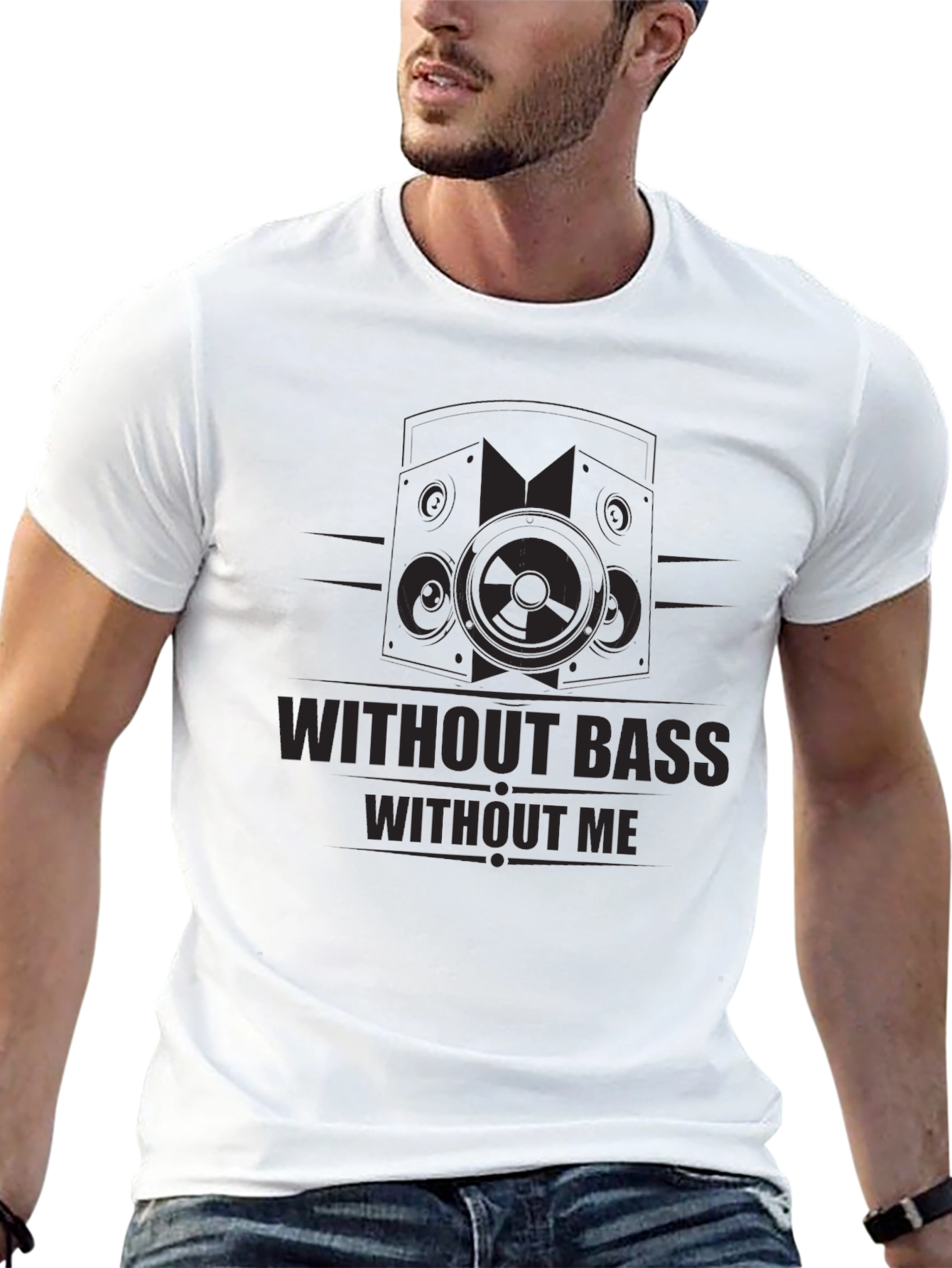Without Bass Without Me Graphic Tee