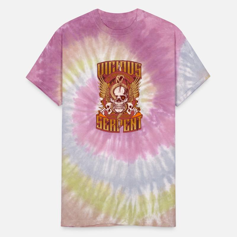VICIOUS SERPENT VINTAGE SKULL