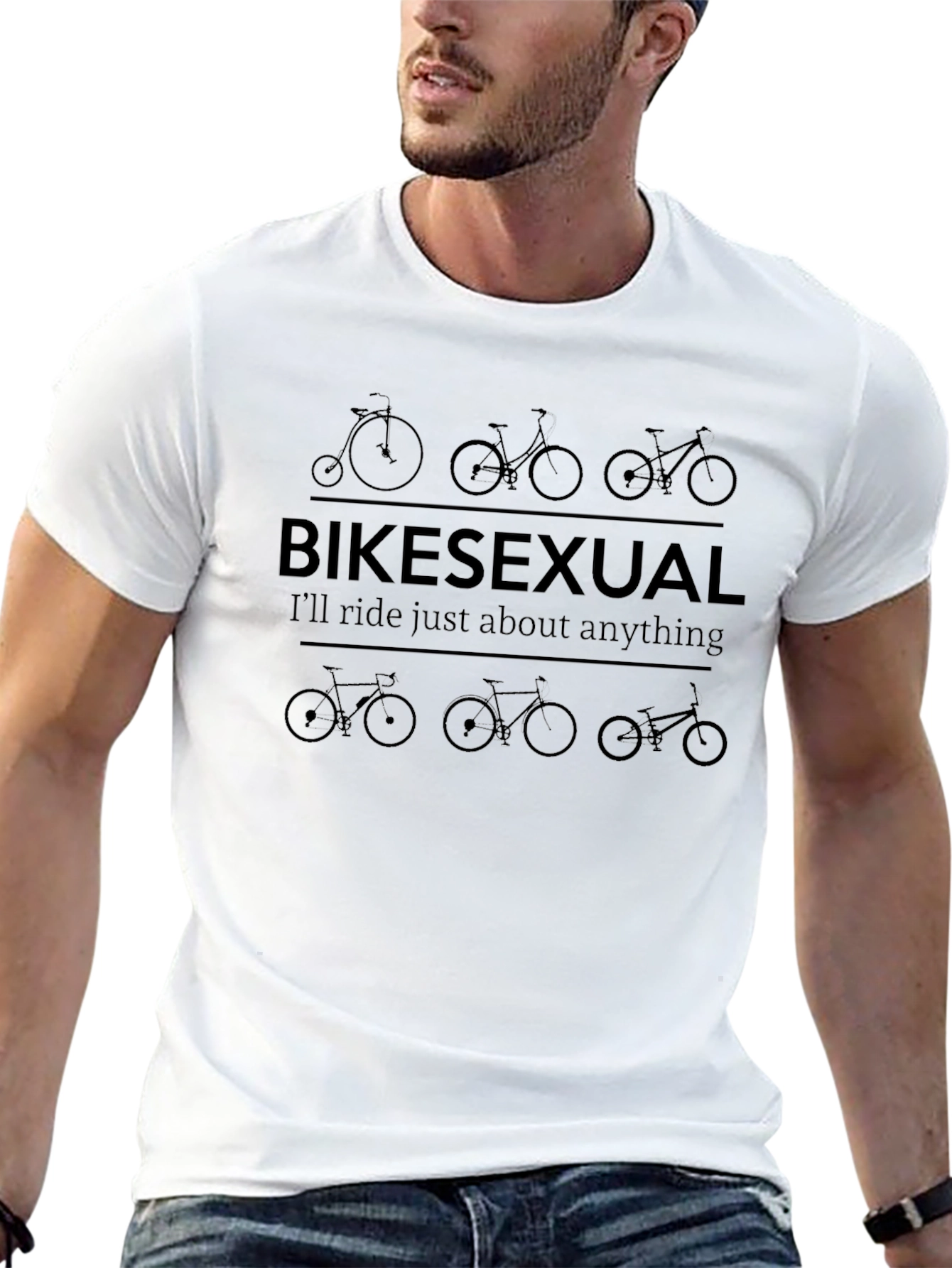 Bikesexual Graphic T-Shirt - Ride Anything!