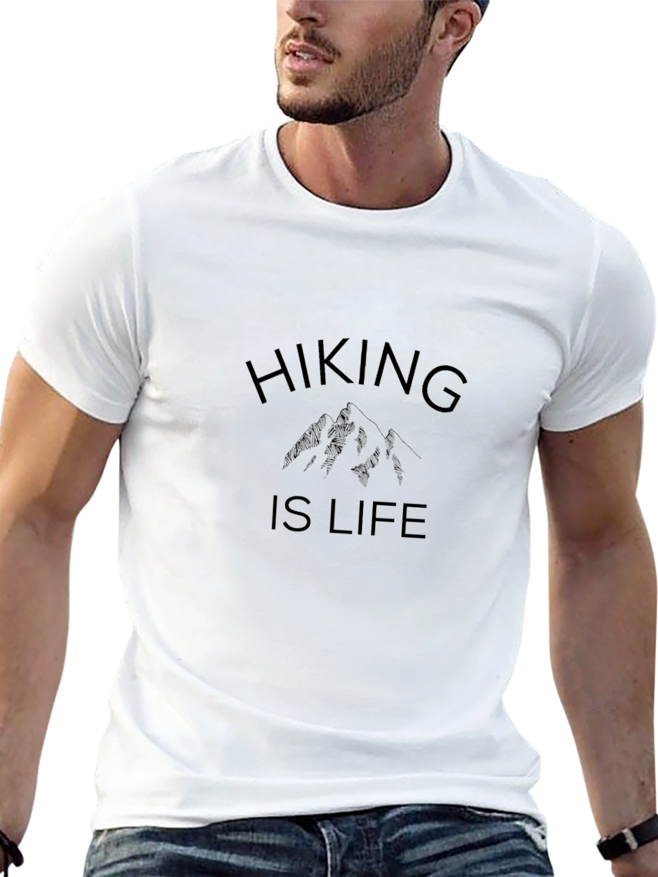 Hiking is Life Graphic Tee - Adventure T-Shirt