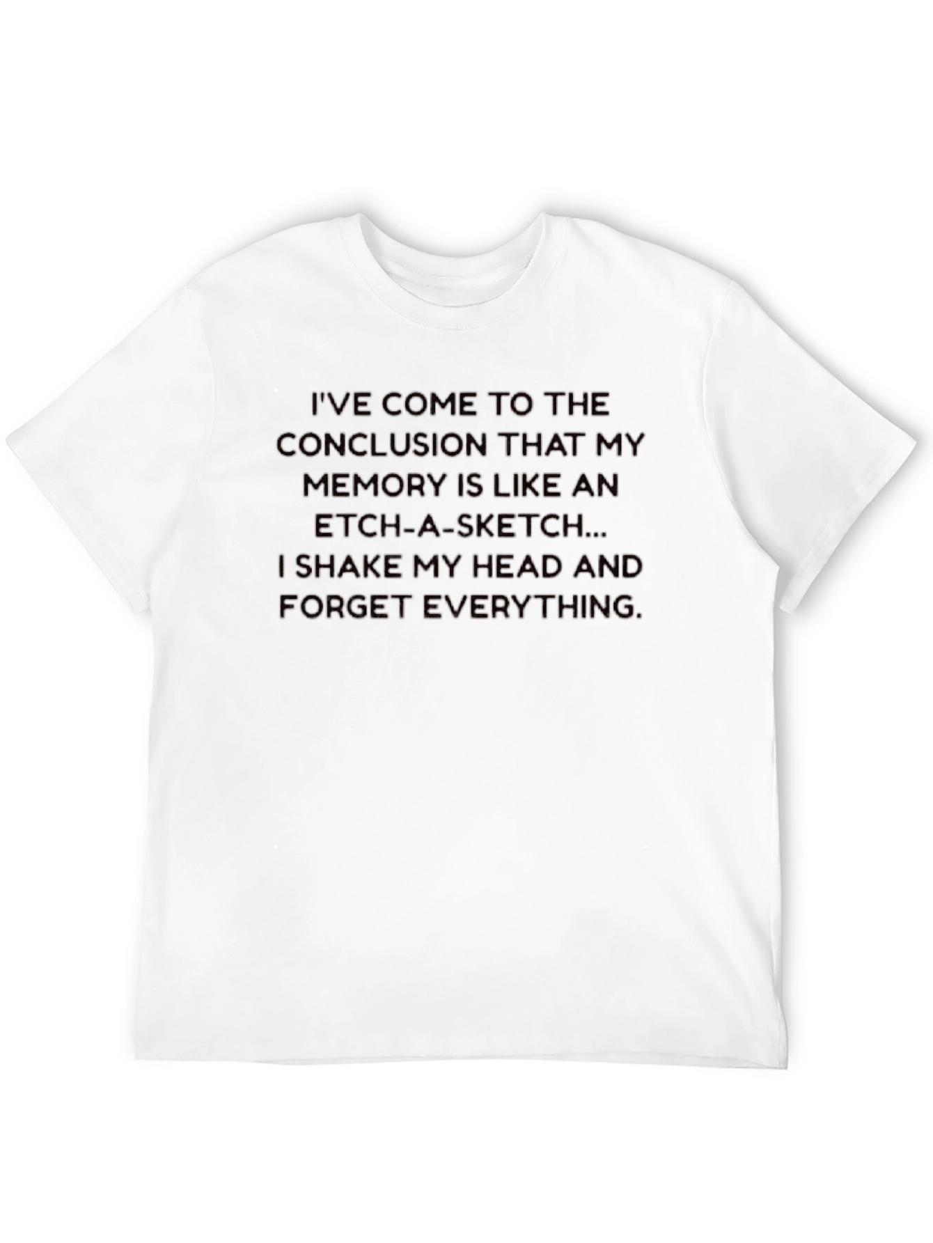 Etch-A-Sketch Memory Graphic Tee - Funny Novelty Shirt