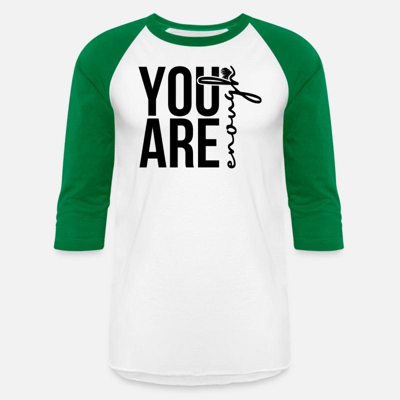 You Are Enough Minimalist Typography Design