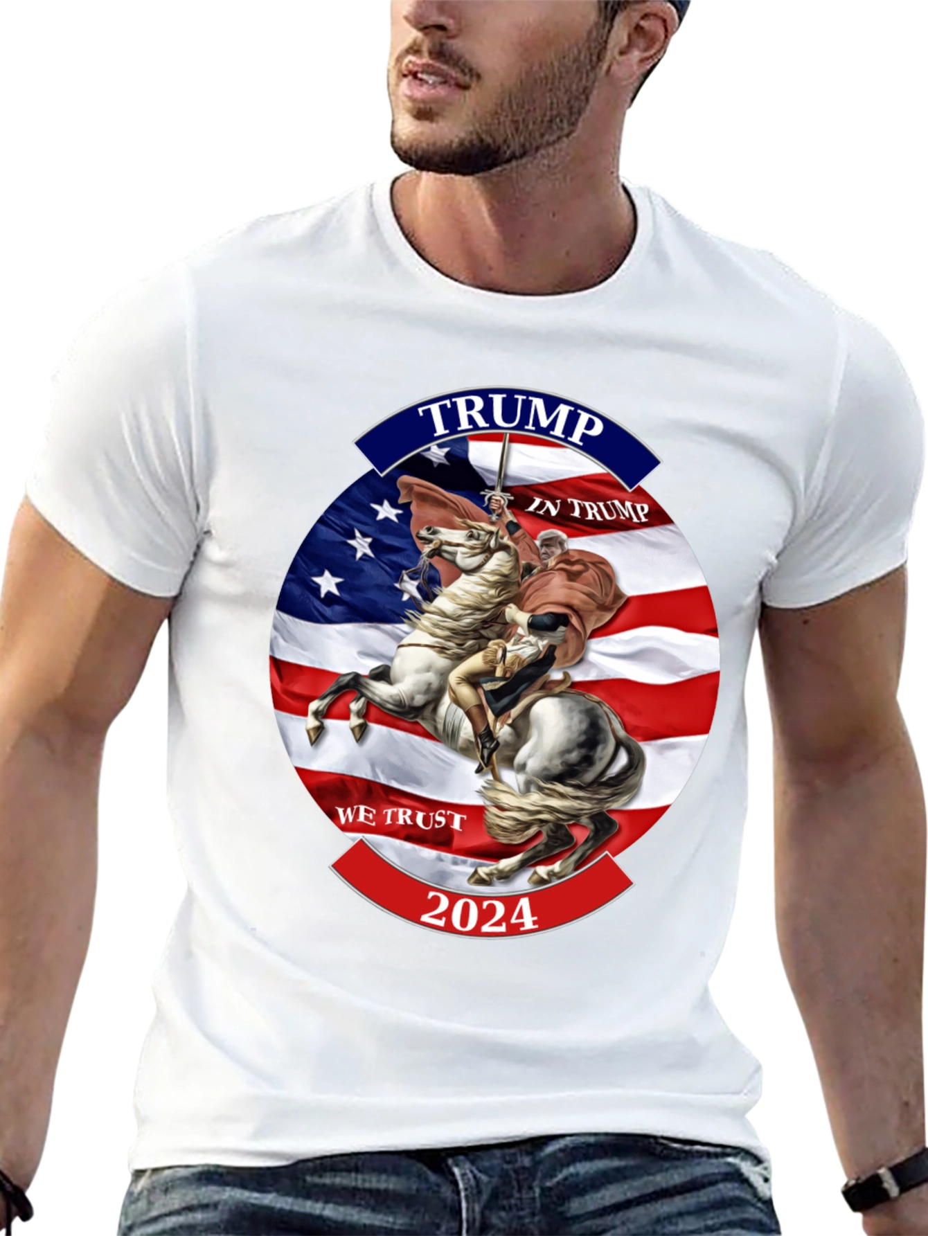 Trump 2024 T-Shirt: Patriotic Graphic Tee