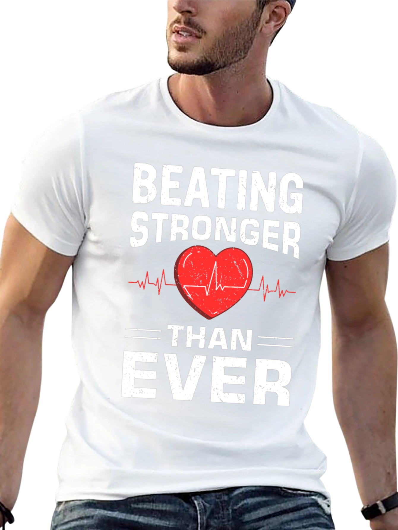 Beating Stronger Than Ever Heartbeat T-Shirt