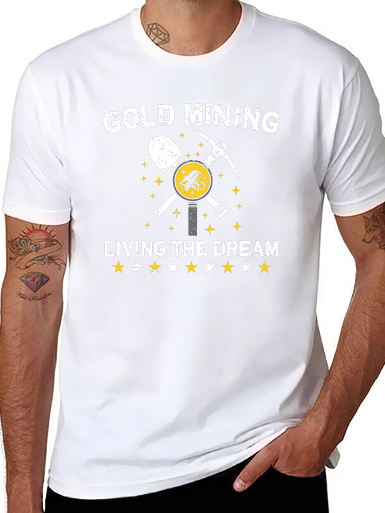 Gold Mining Living The Dream T-Shirt