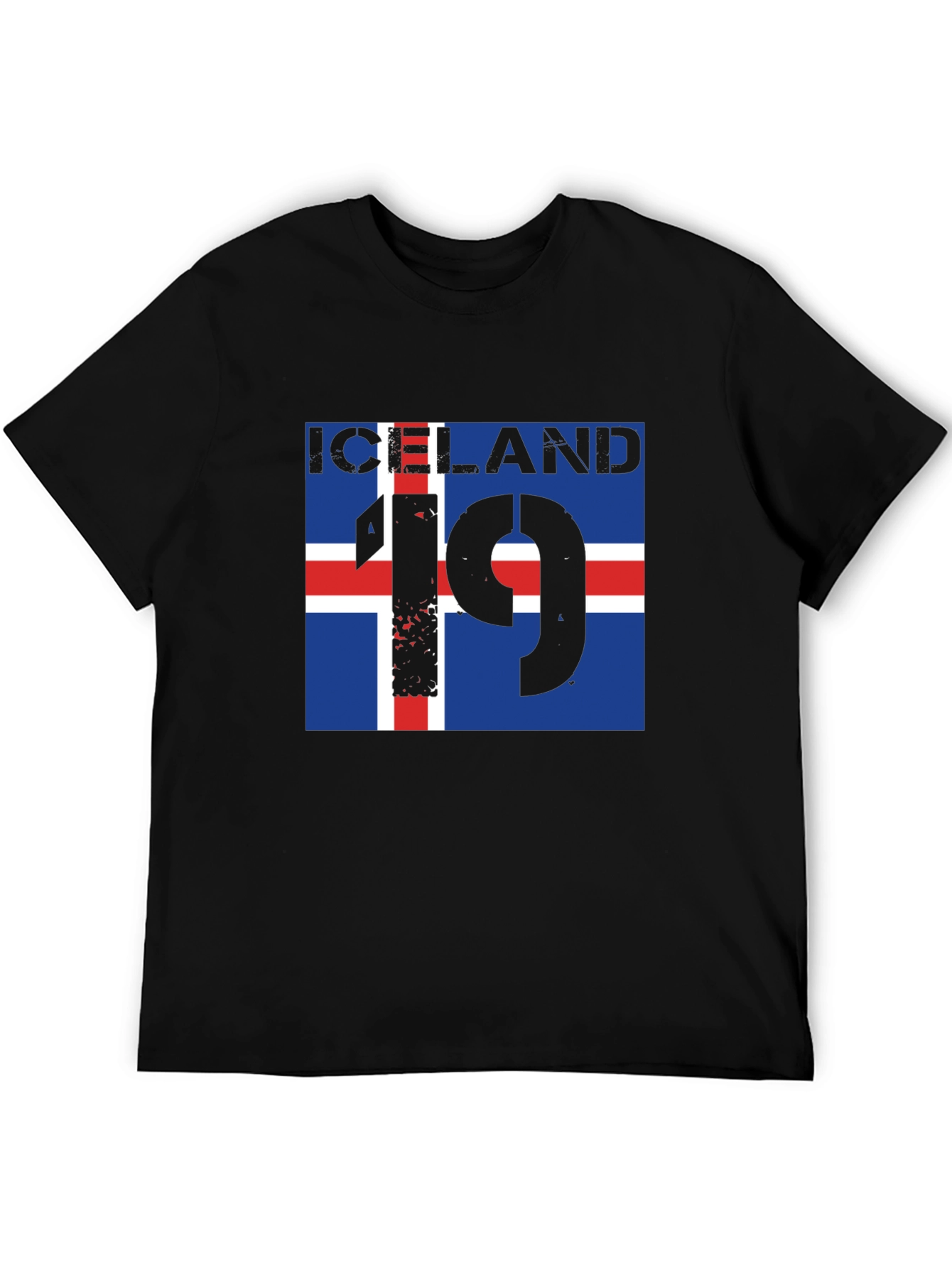 Iceland Flag Graphic T-Shirt