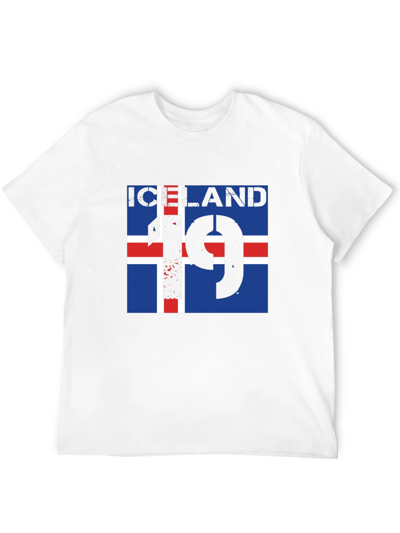 Iceland Flag Graphic T-Shirt