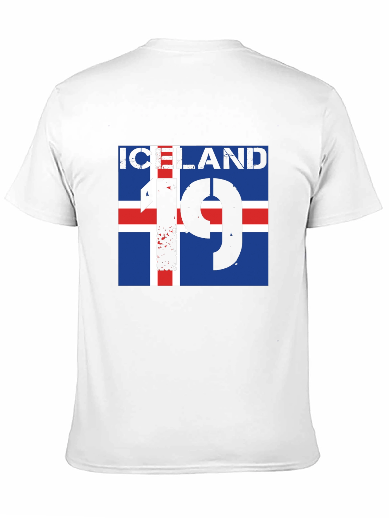 Iceland Flag Graphic T-Shirt