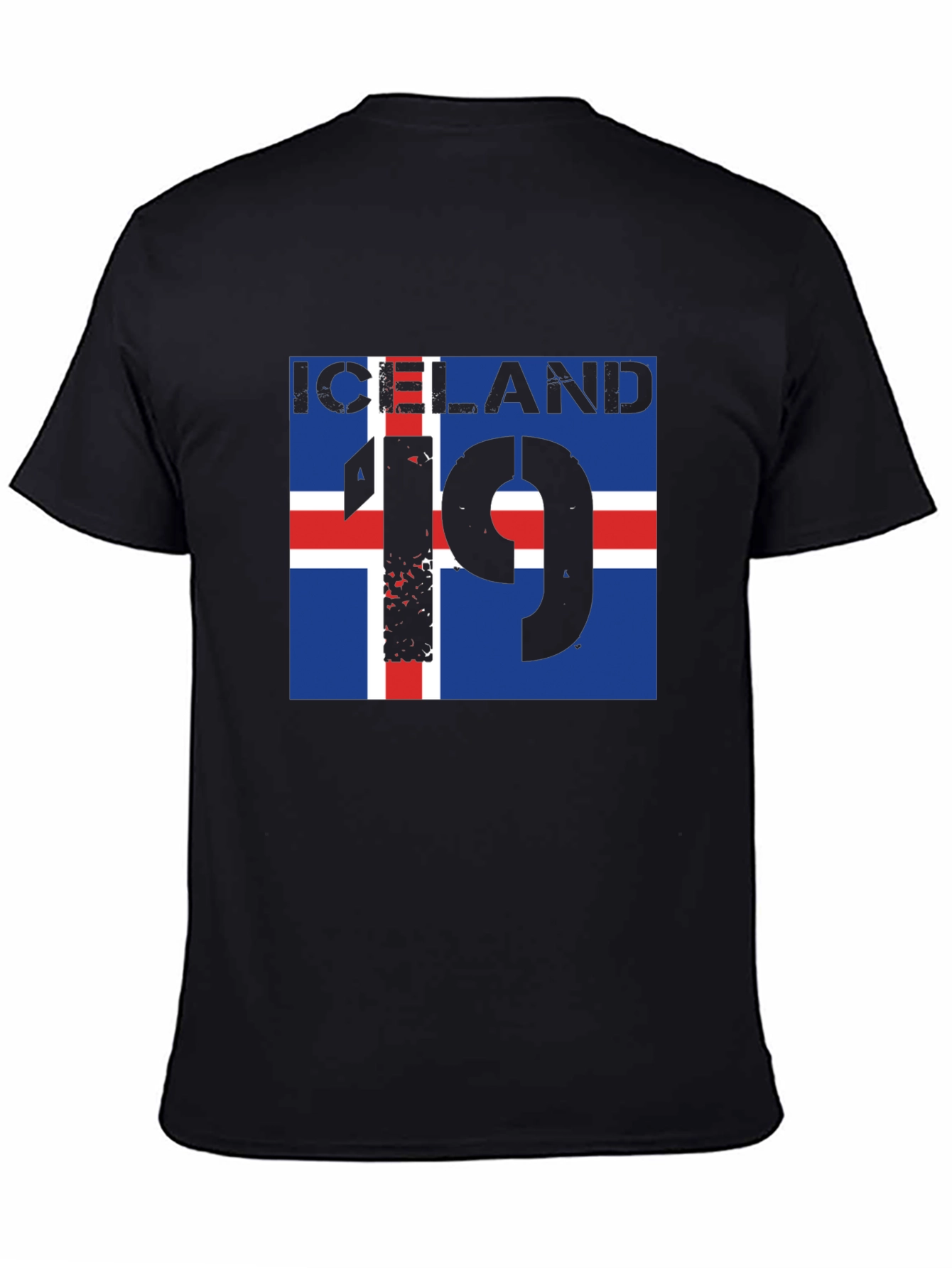 Iceland Flag Graphic T-Shirt