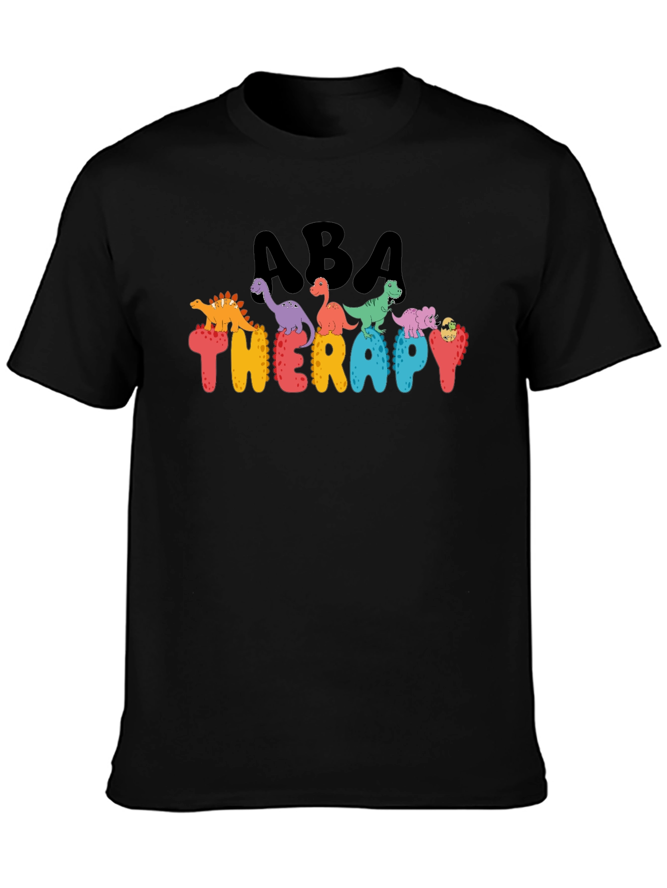 ABA Therapy Dinosaur Graphic T-Shirt