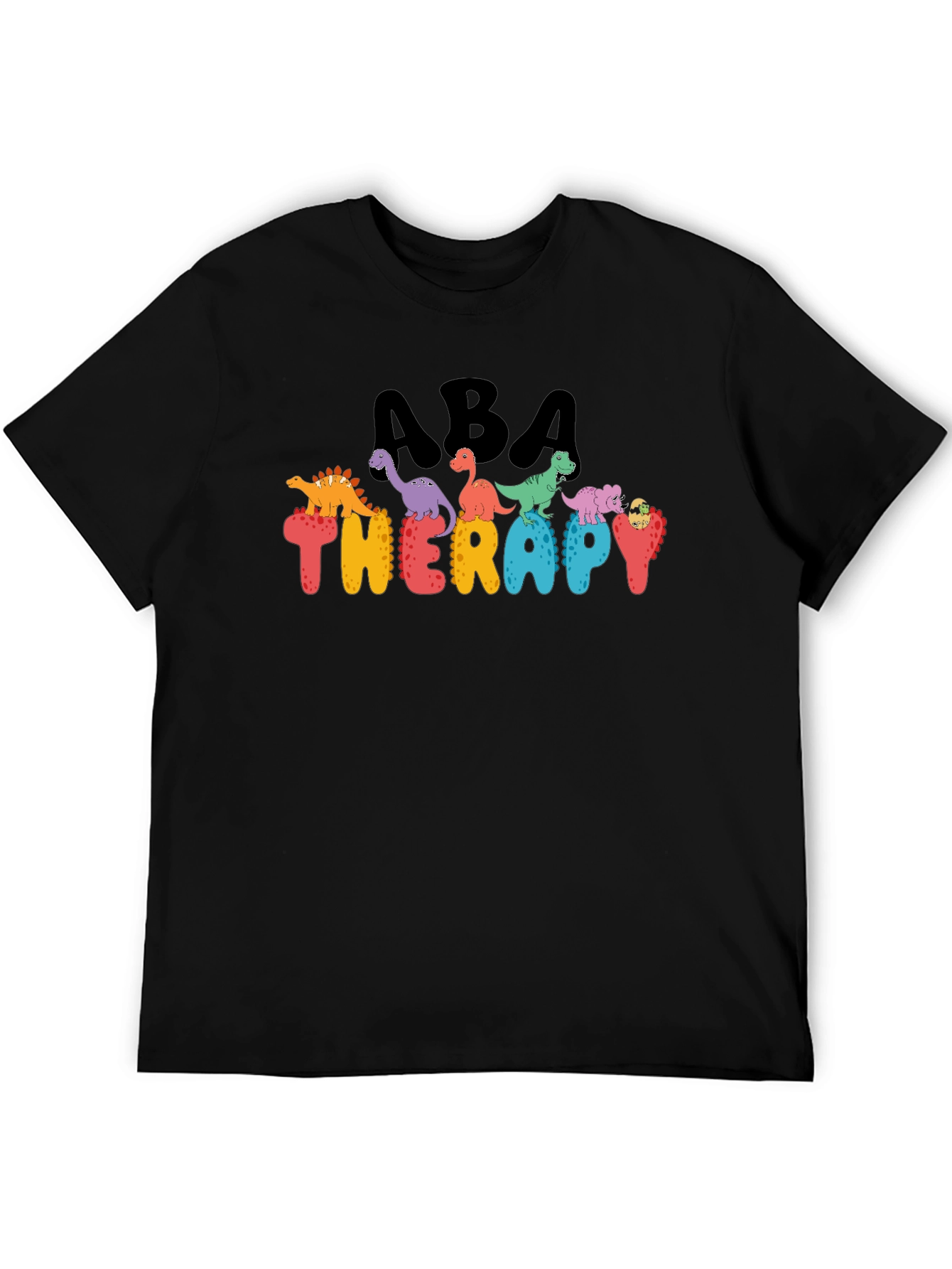 ABA Therapy Dinosaur Graphic T-Shirt