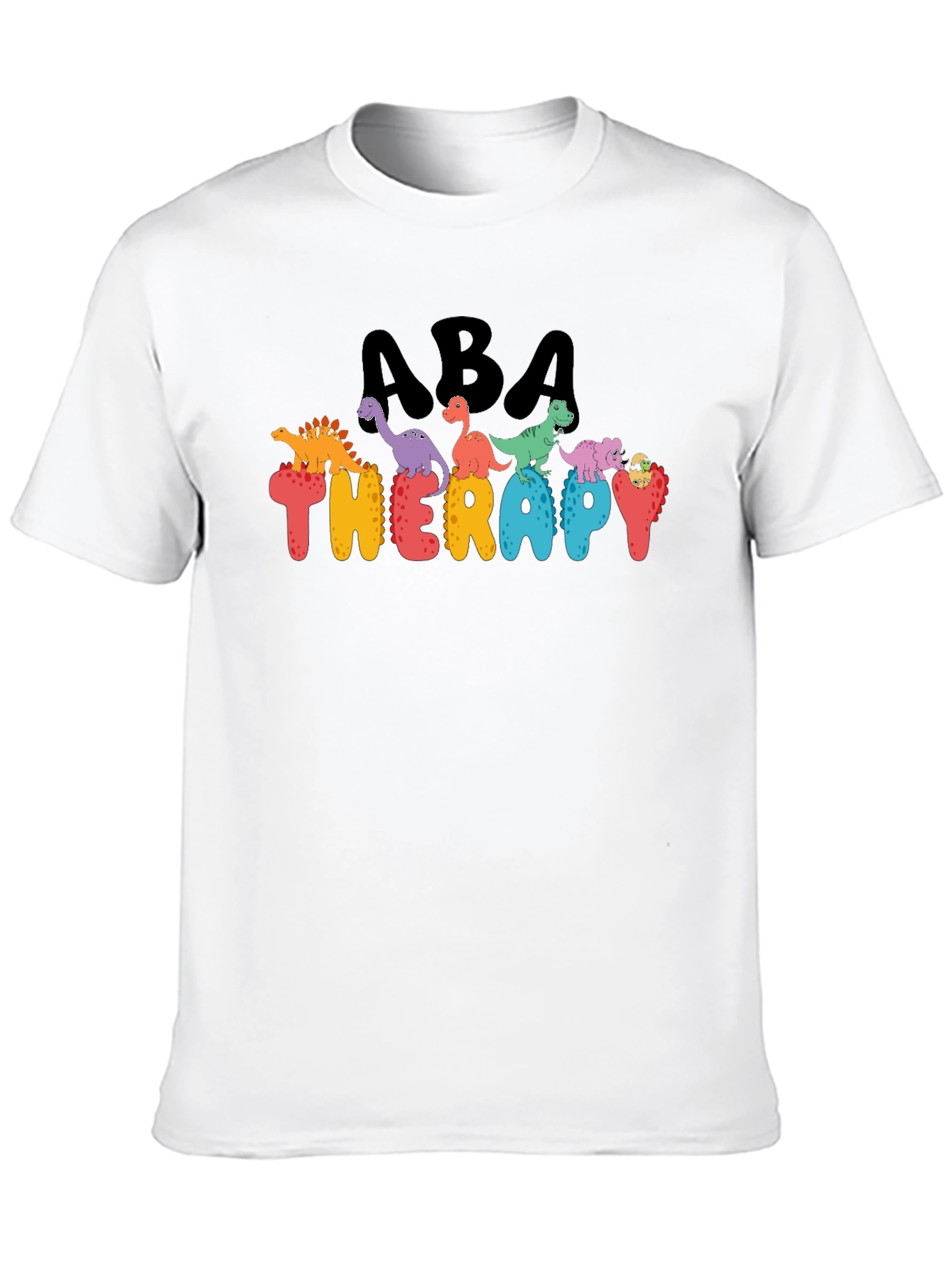 ABA Therapy Dinosaur Graphic T-Shirt
