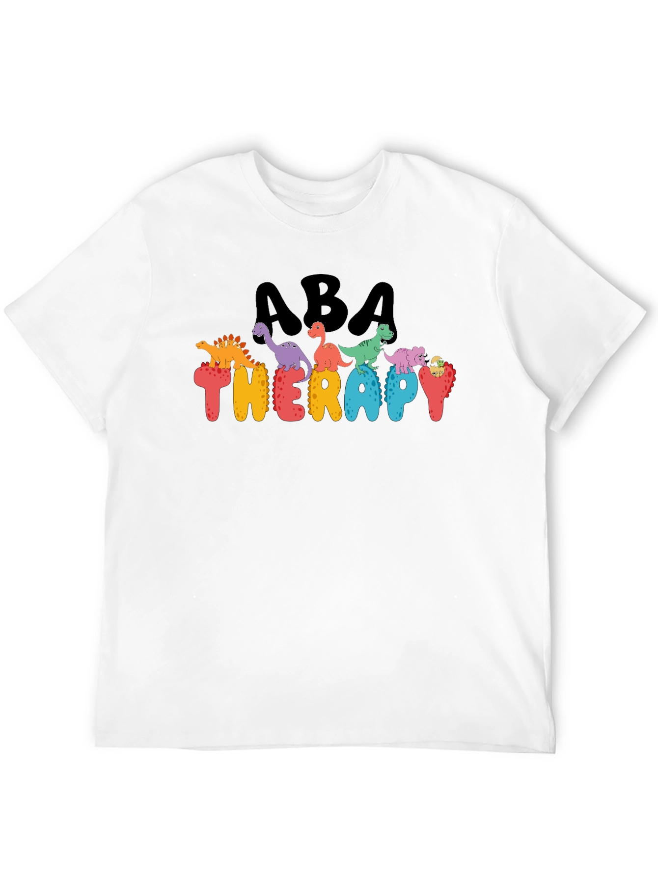 ABA Therapy Dinosaur Graphic T-Shirt