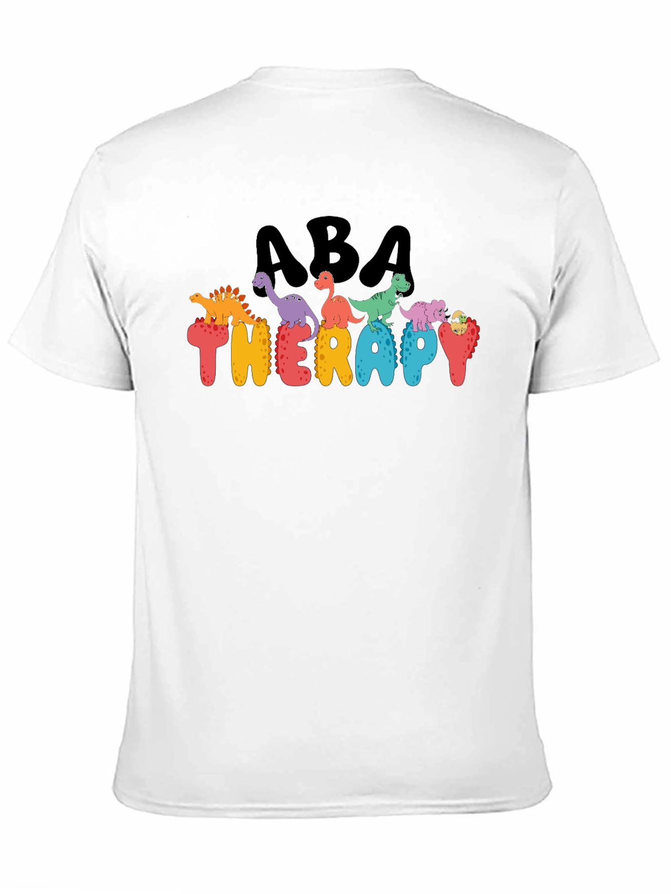 ABA Therapy Dinosaur Graphic T-Shirt