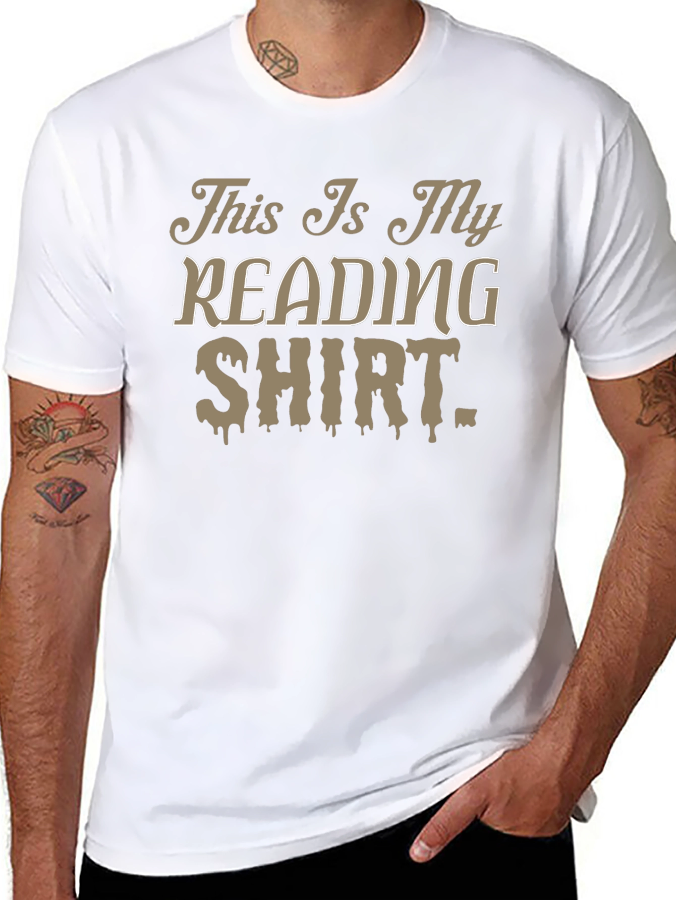 This Is My Reading Shirt - Novelty Tee