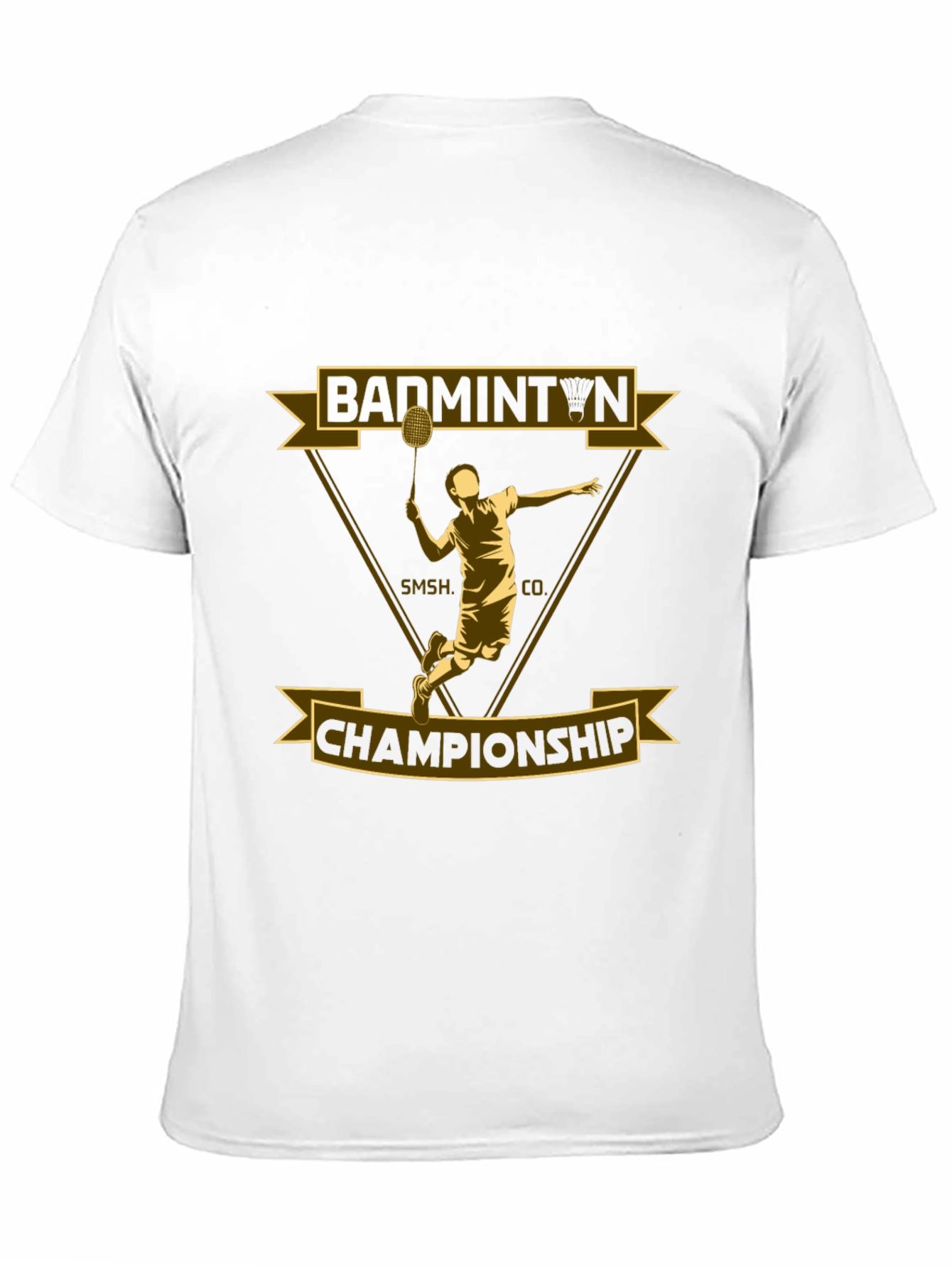 Badminton Championship Graphic T-Shirt