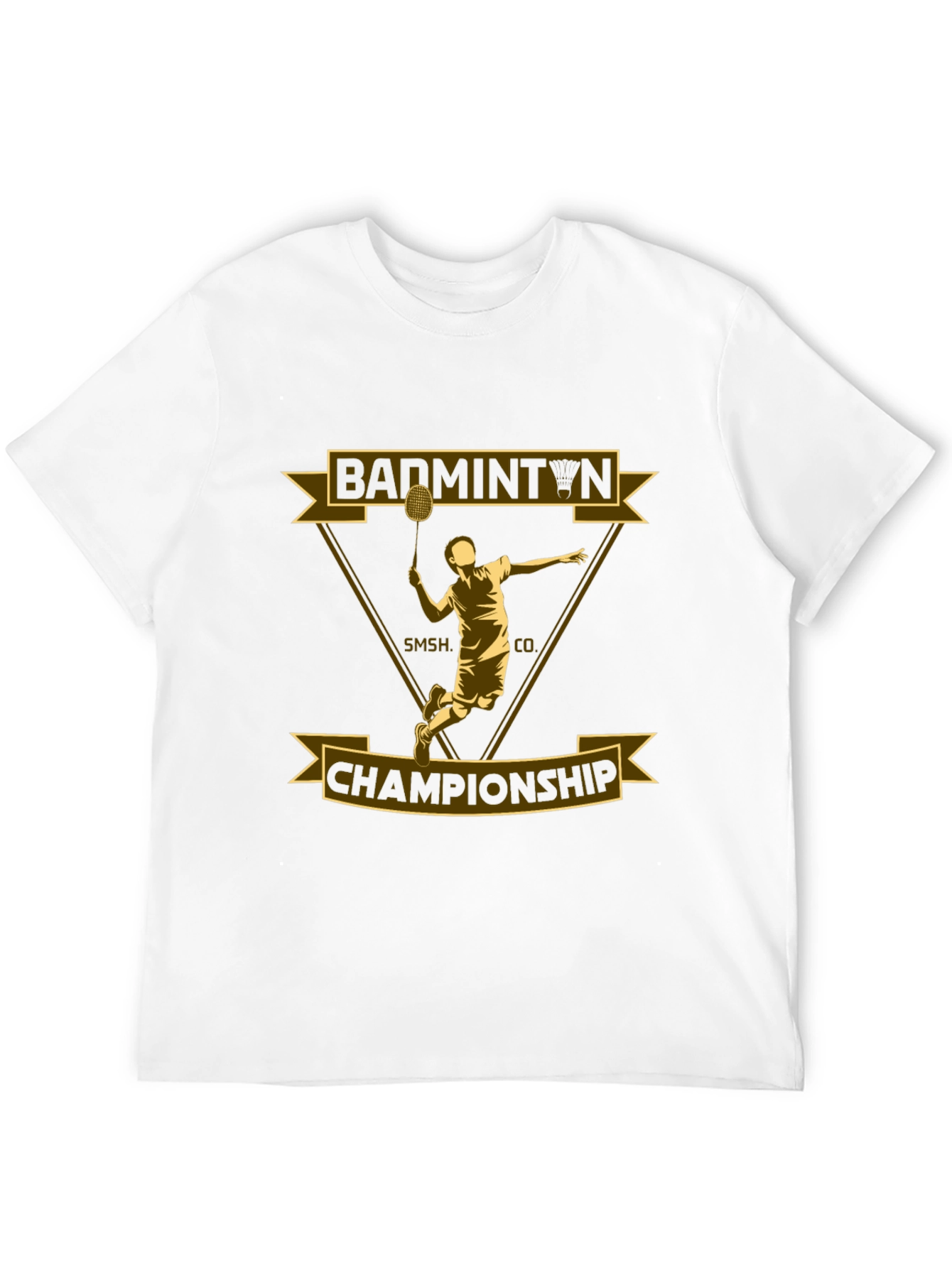 Badminton Championship Graphic T-Shirt