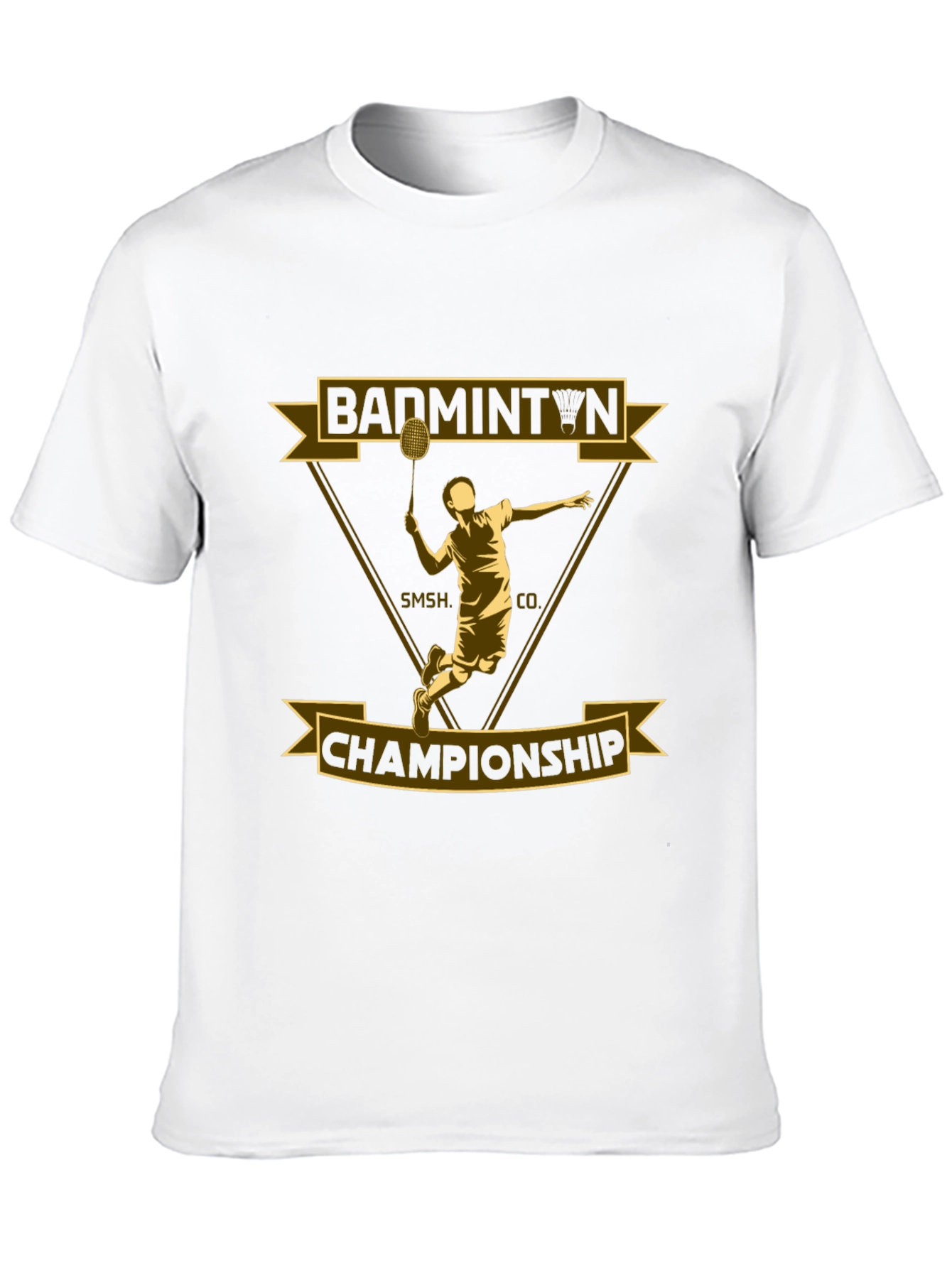 Badminton Championship Graphic T-Shirt