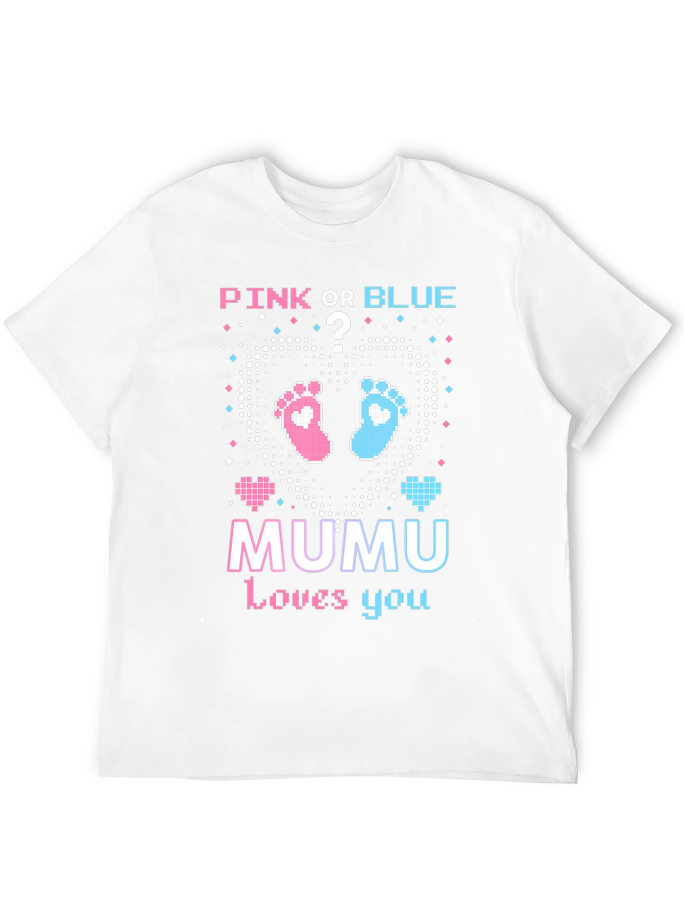 Pink or Blue Gender Reveal T-Shirt