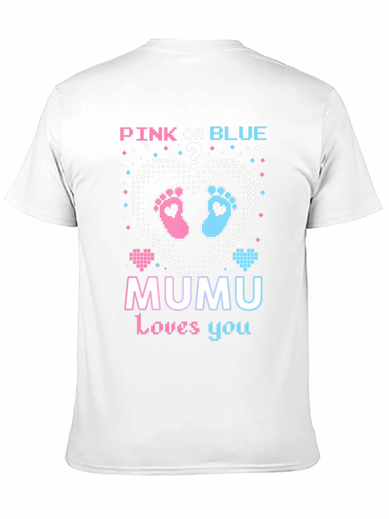 Pink or Blue Gender Reveal T-Shirt