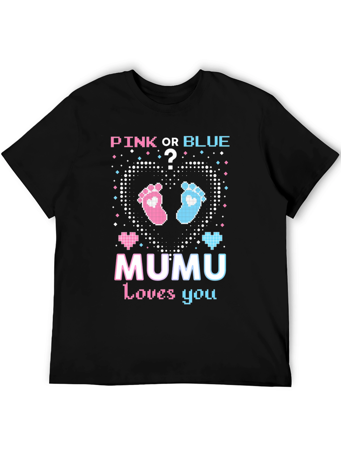 Pink or Blue Gender Reveal T-Shirt