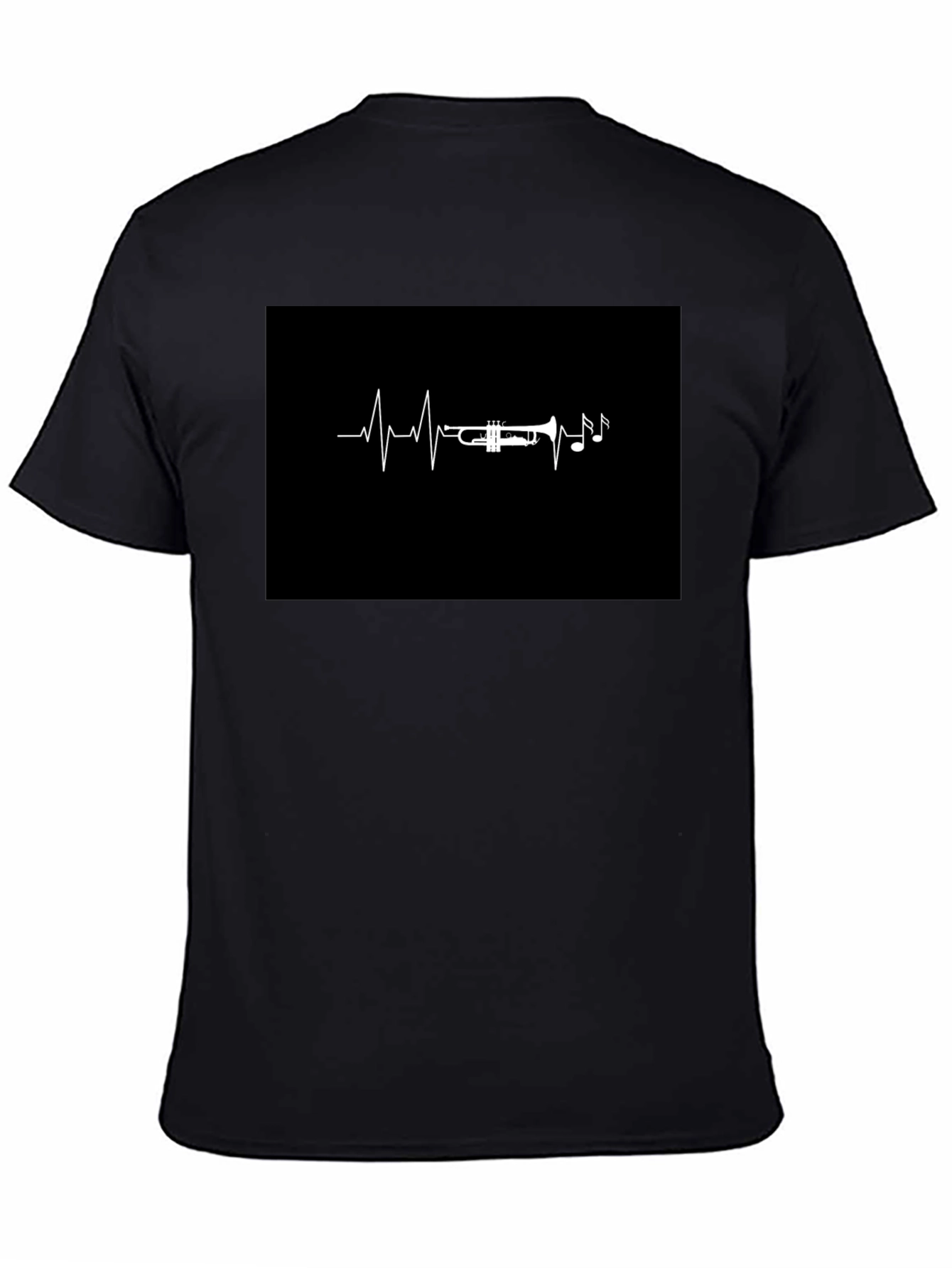 Trumpet Heartbeat T-Shirt - Musician Tee