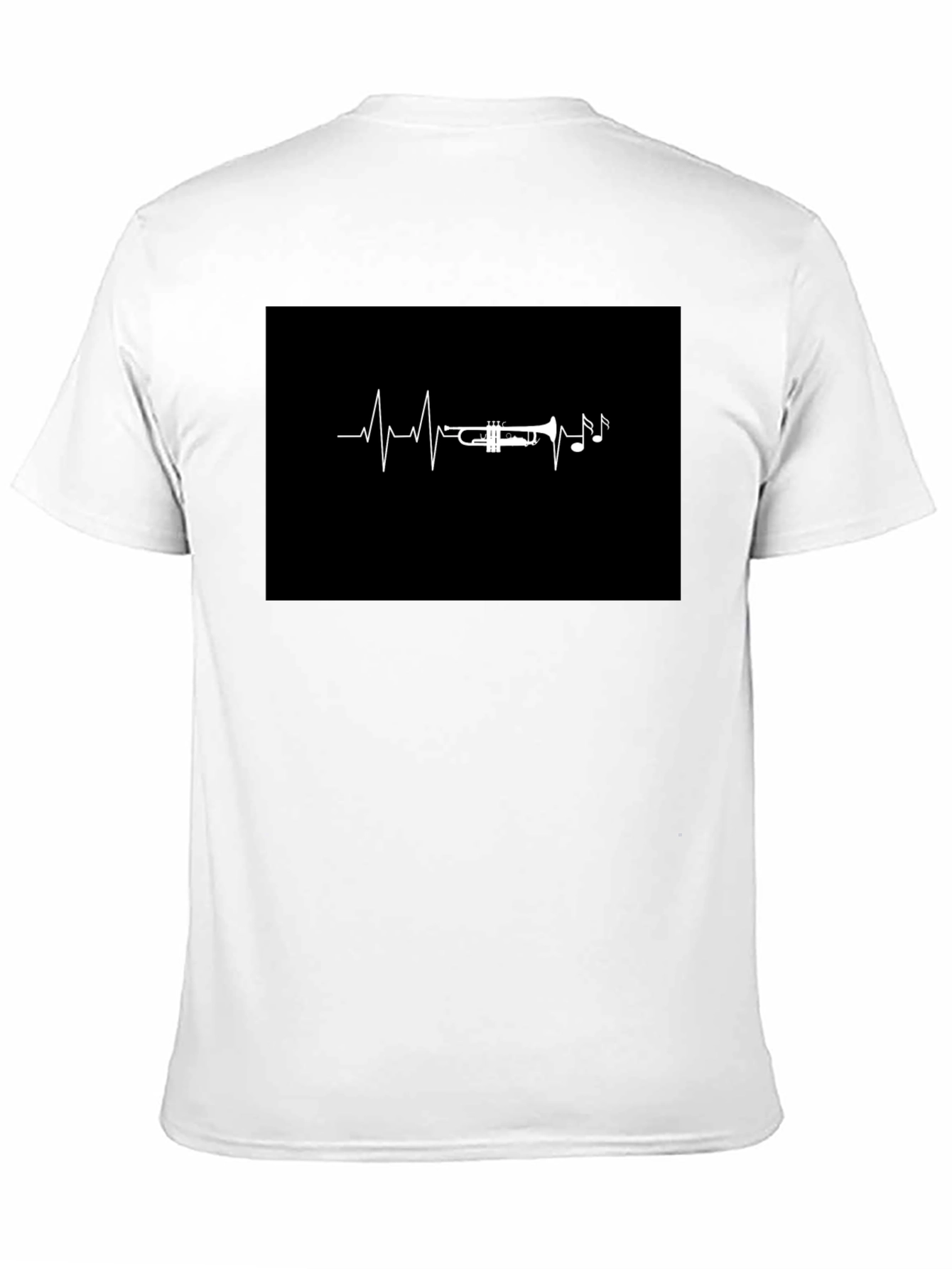 Trumpet Heartbeat T-Shirt - Musician Tee