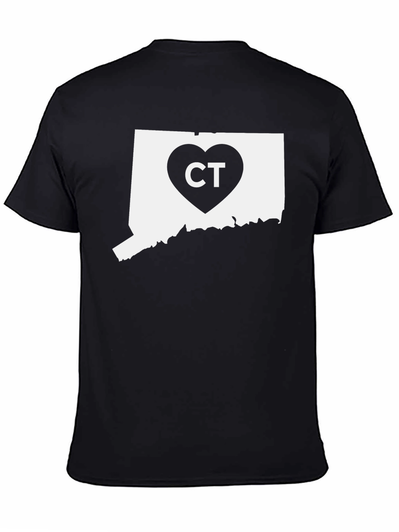 CT State Love Heart T-Shirt