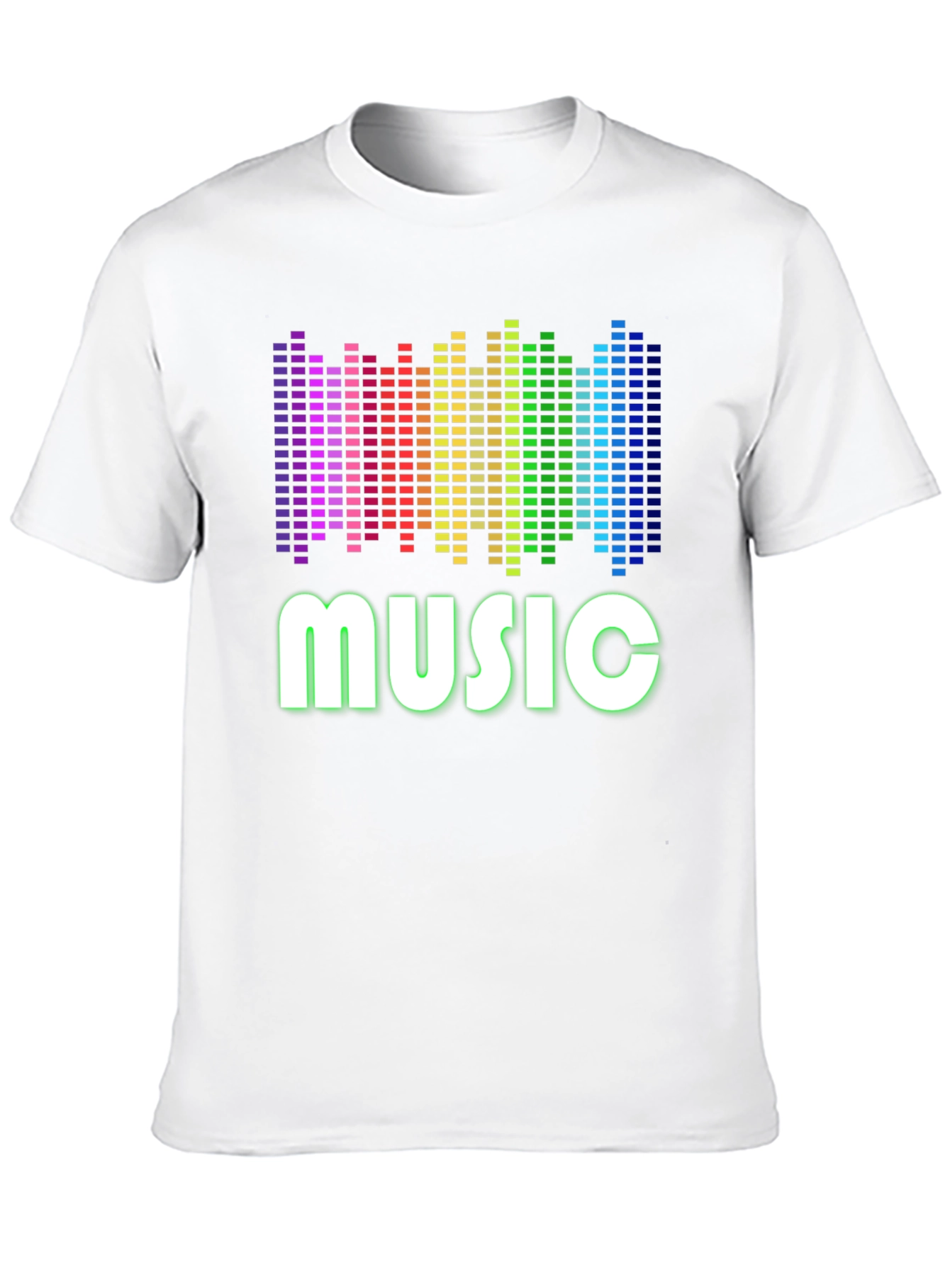 Music Spectrum Graphic T-Shirt - Soft Cotton Tee