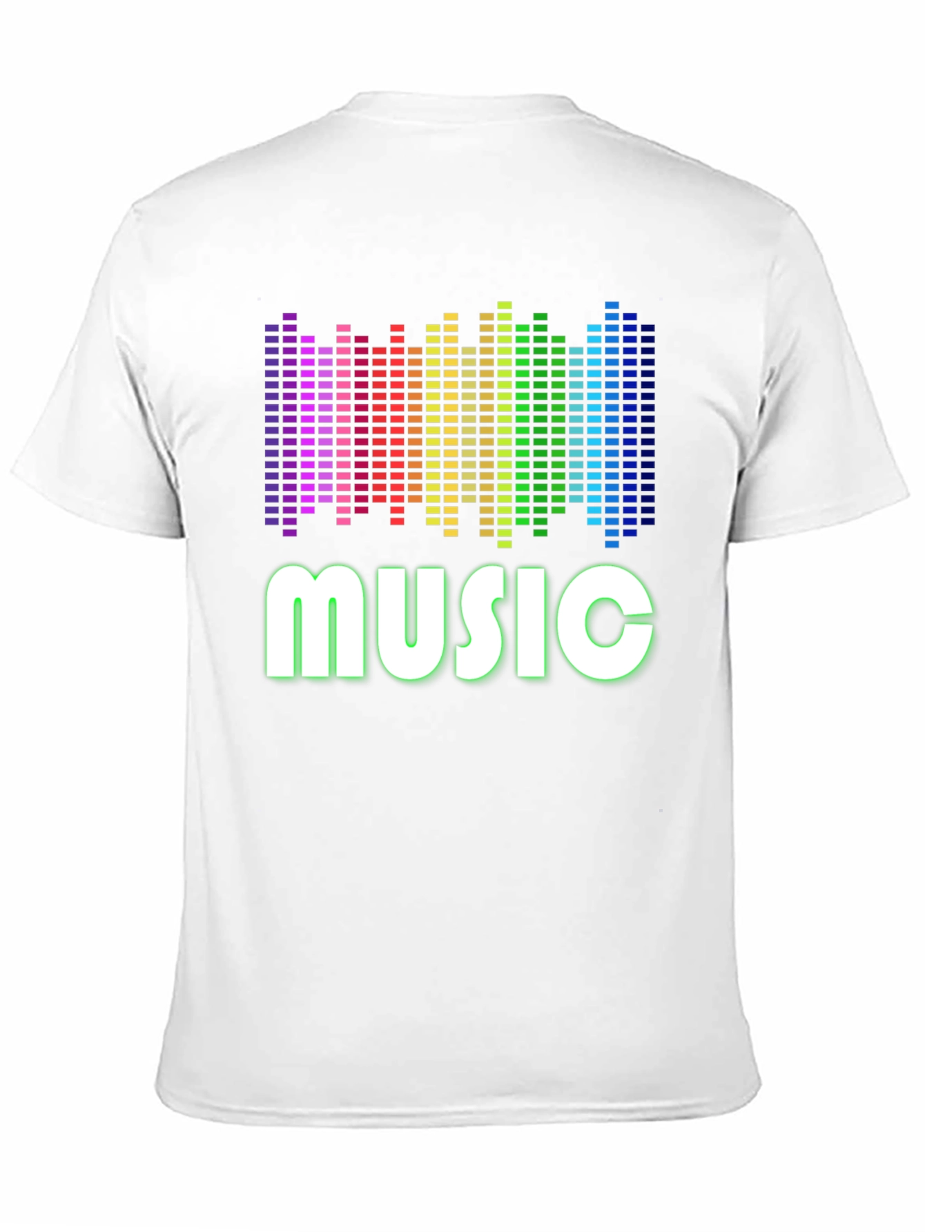 Music Spectrum Graphic T-Shirt - Soft Cotton Tee