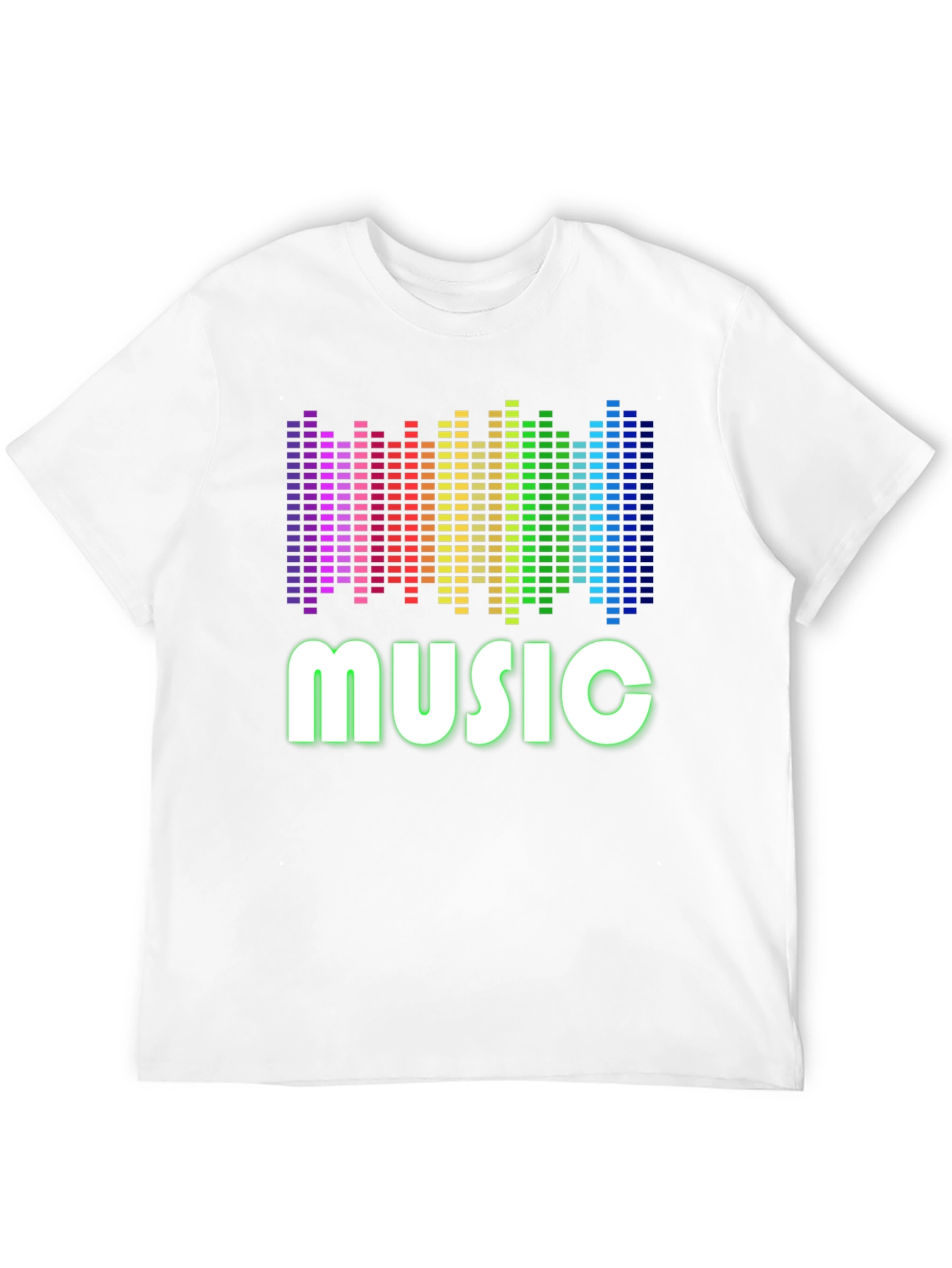 Music Spectrum Graphic T-Shirt - Soft Cotton Tee