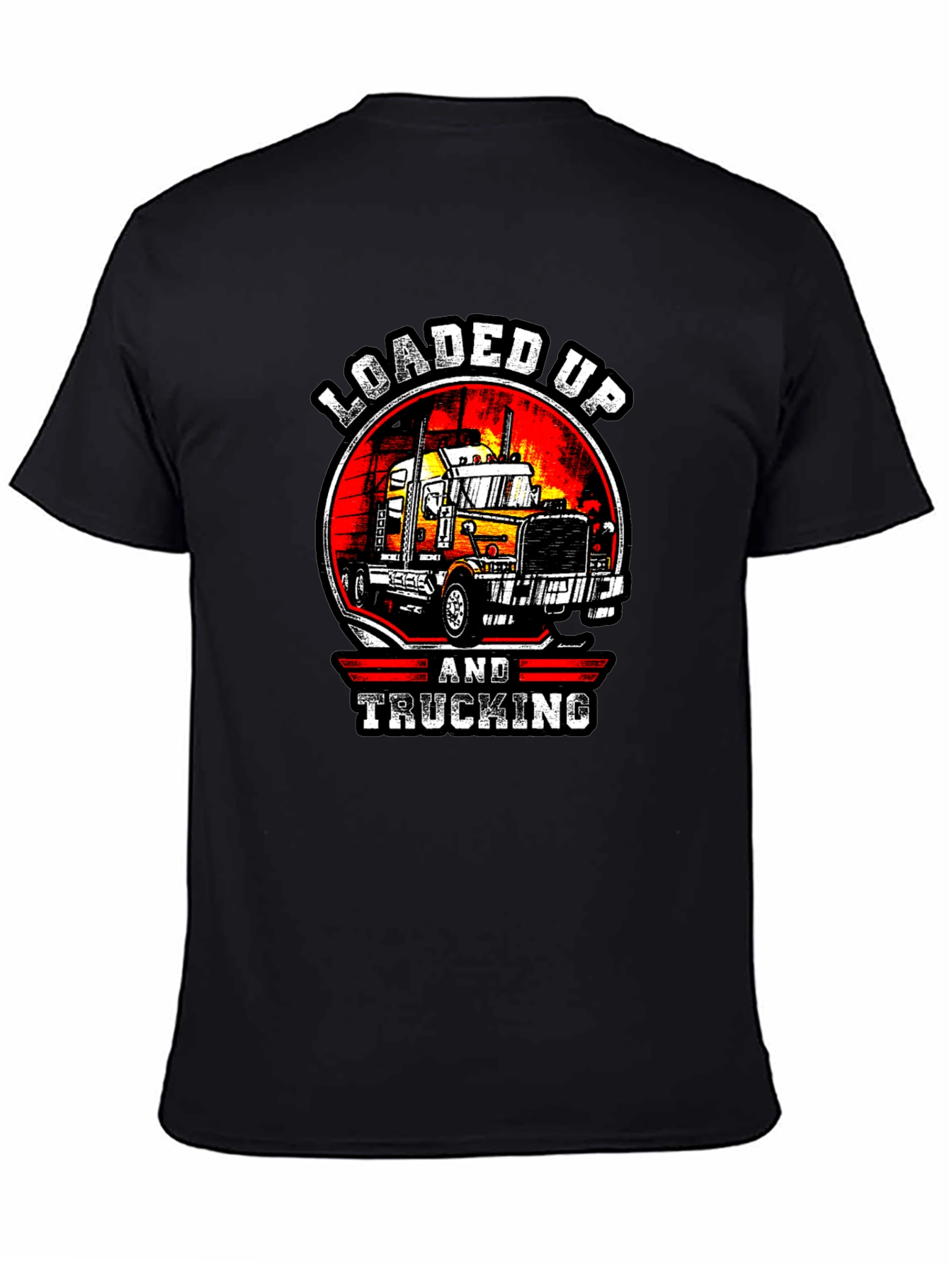 Loaded Up & Trucking Graphic T-Shirt