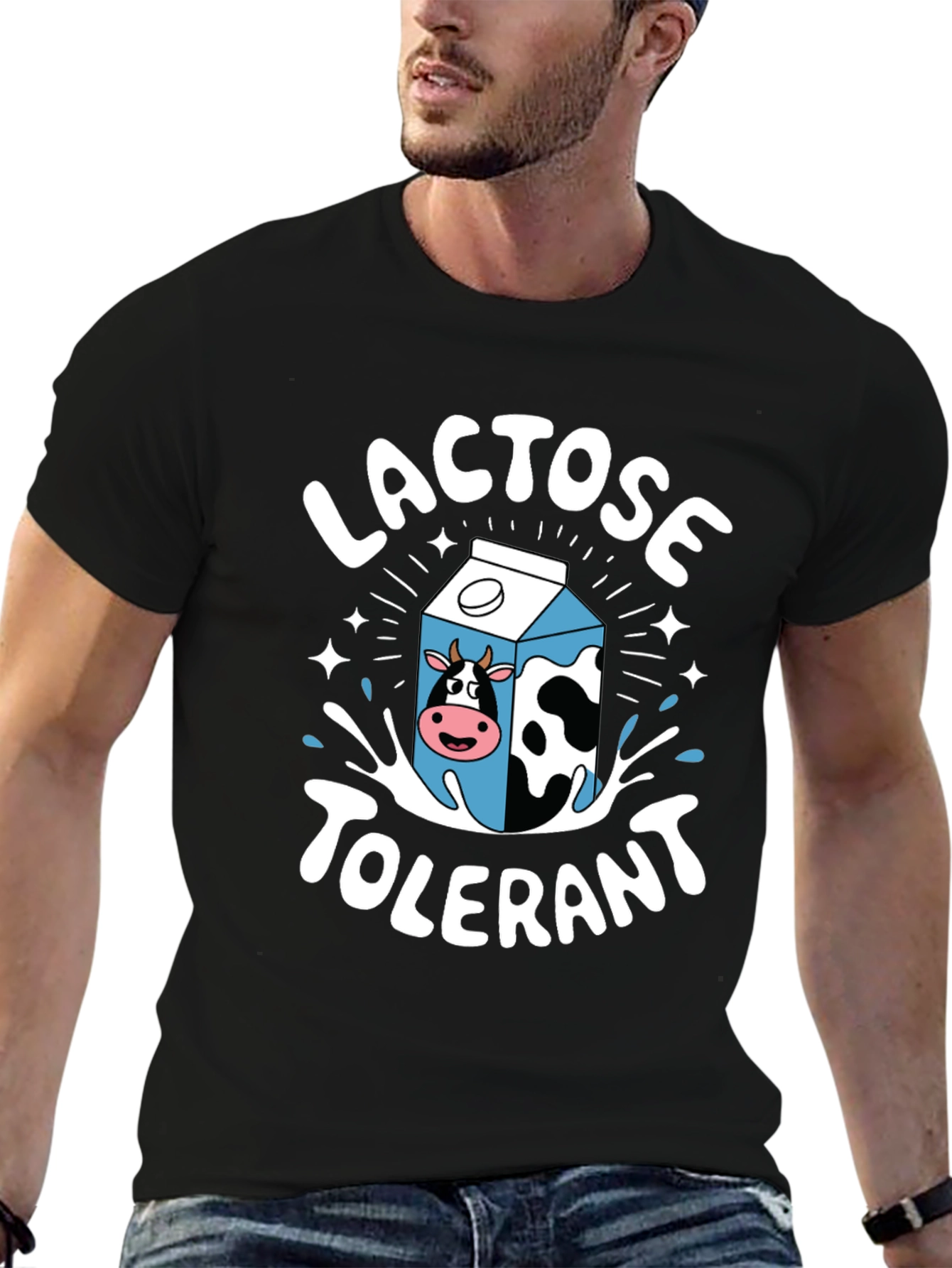 Lactose Tolerant Graphic T-Shirt