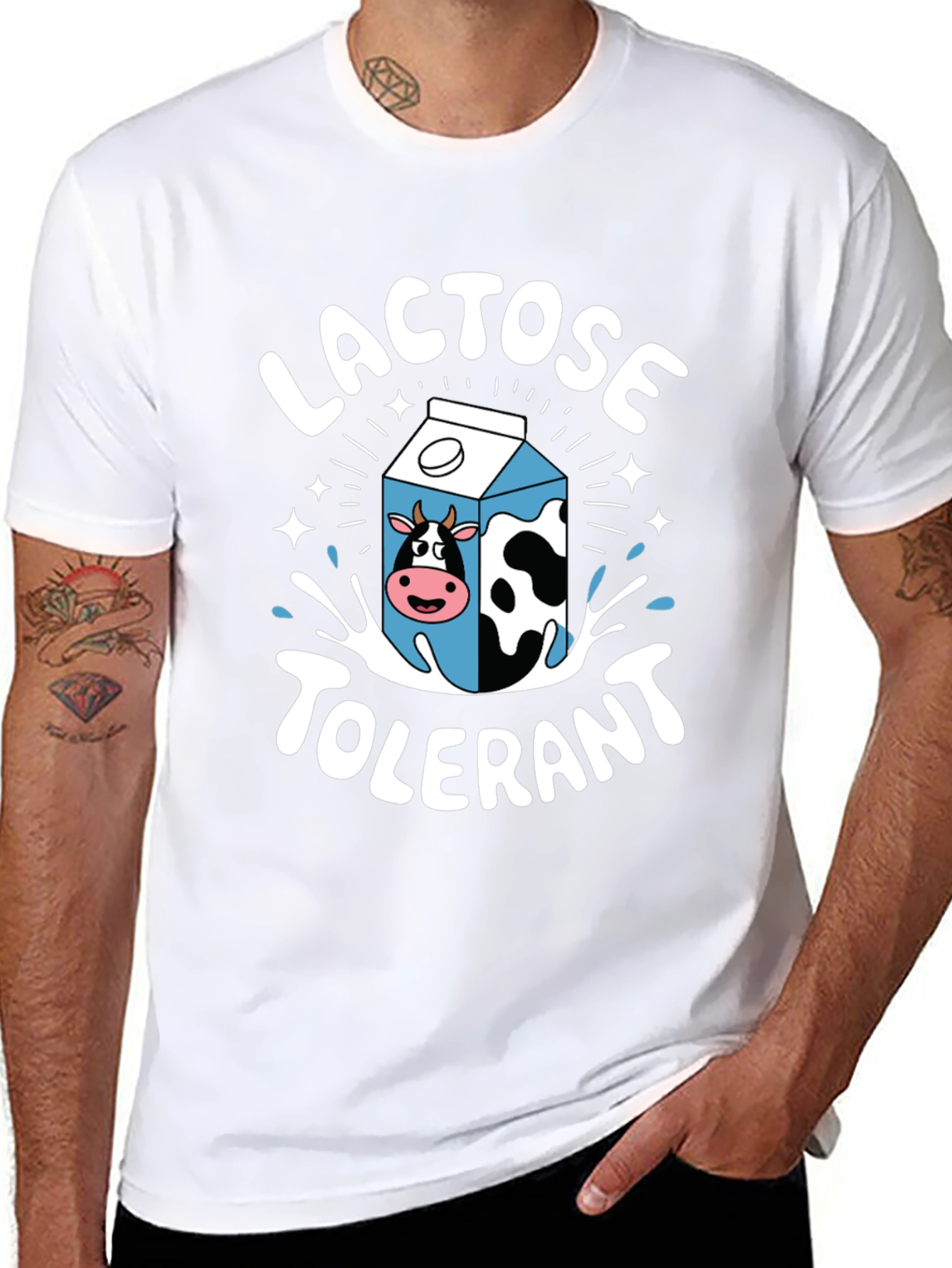 Lactose Tolerant Graphic T-Shirt