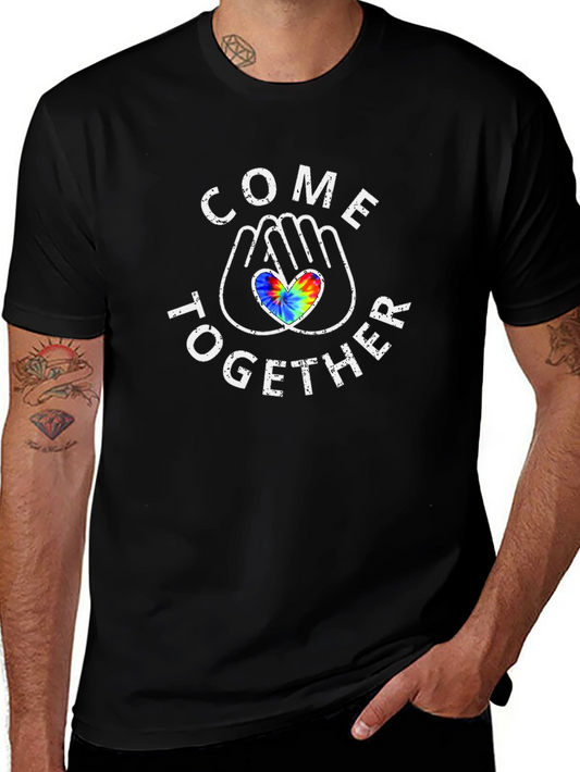 Come Together Heart Hands Graphic Tee