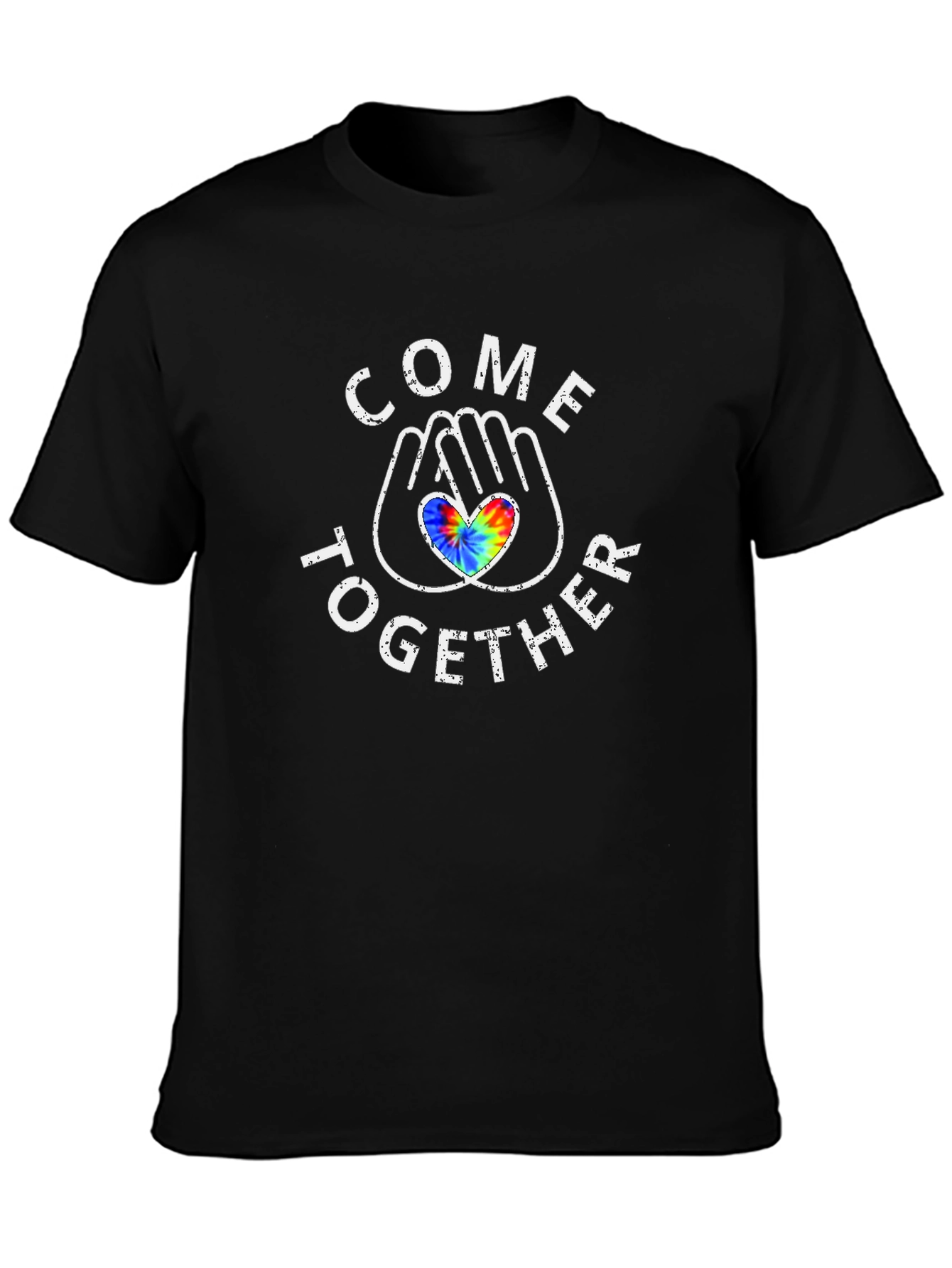 Come Together Heart Hands Graphic Tee
