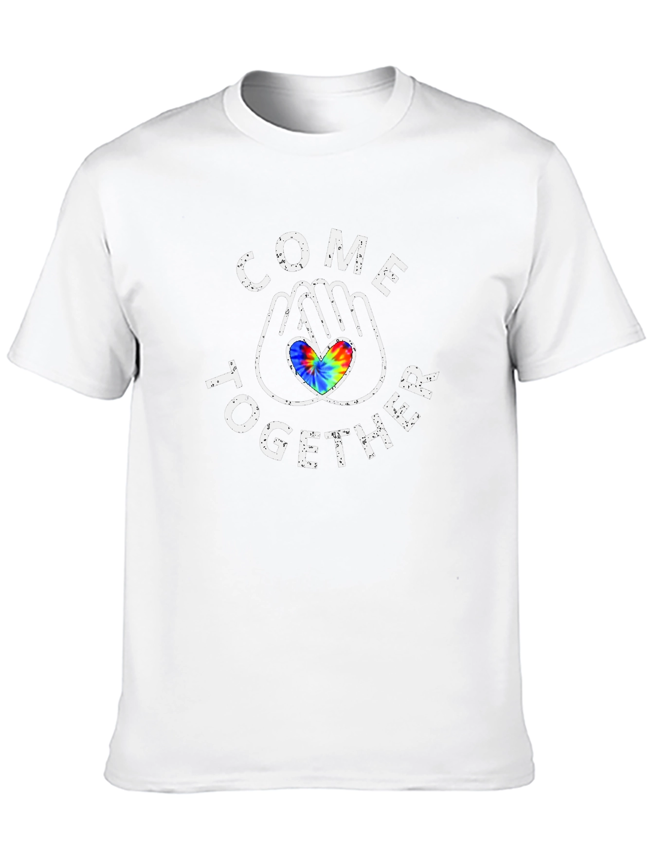 Come Together Heart Hands Graphic Tee