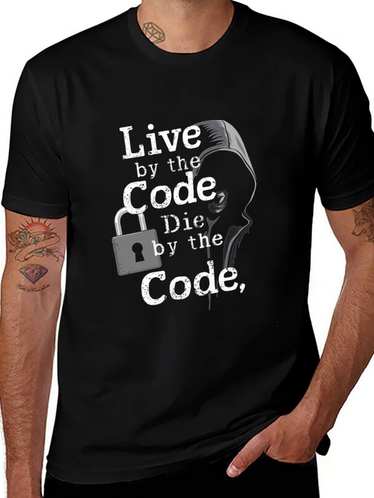 Live by the Code Tee - Hacker Style Black T-Shirt