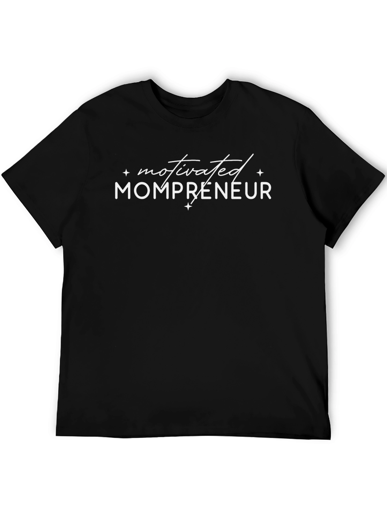 Motivated Mompreneur Graphic Tee - Black