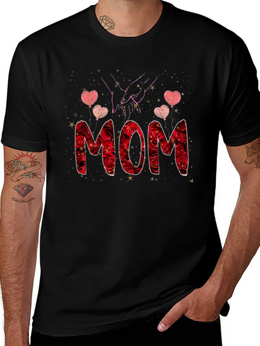 Floral MOM Graphic T-Shirt - Mothers Day Gift