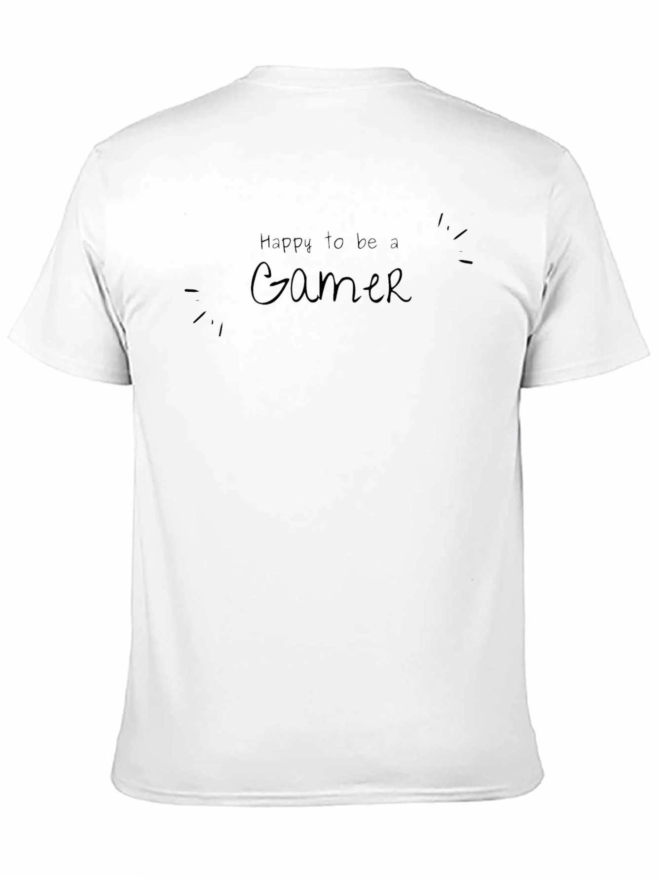 Happy to be a Gamer Graphic T-Shirt