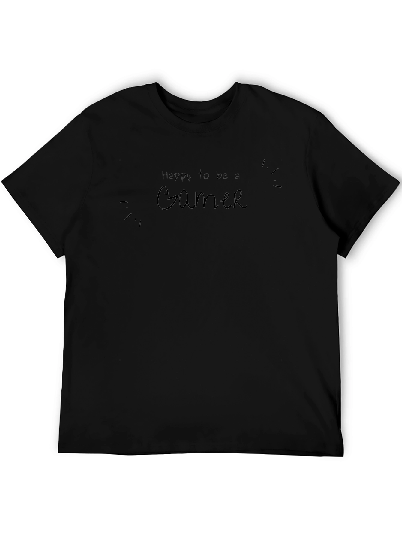 Happy to be a Gamer Graphic T-Shirt