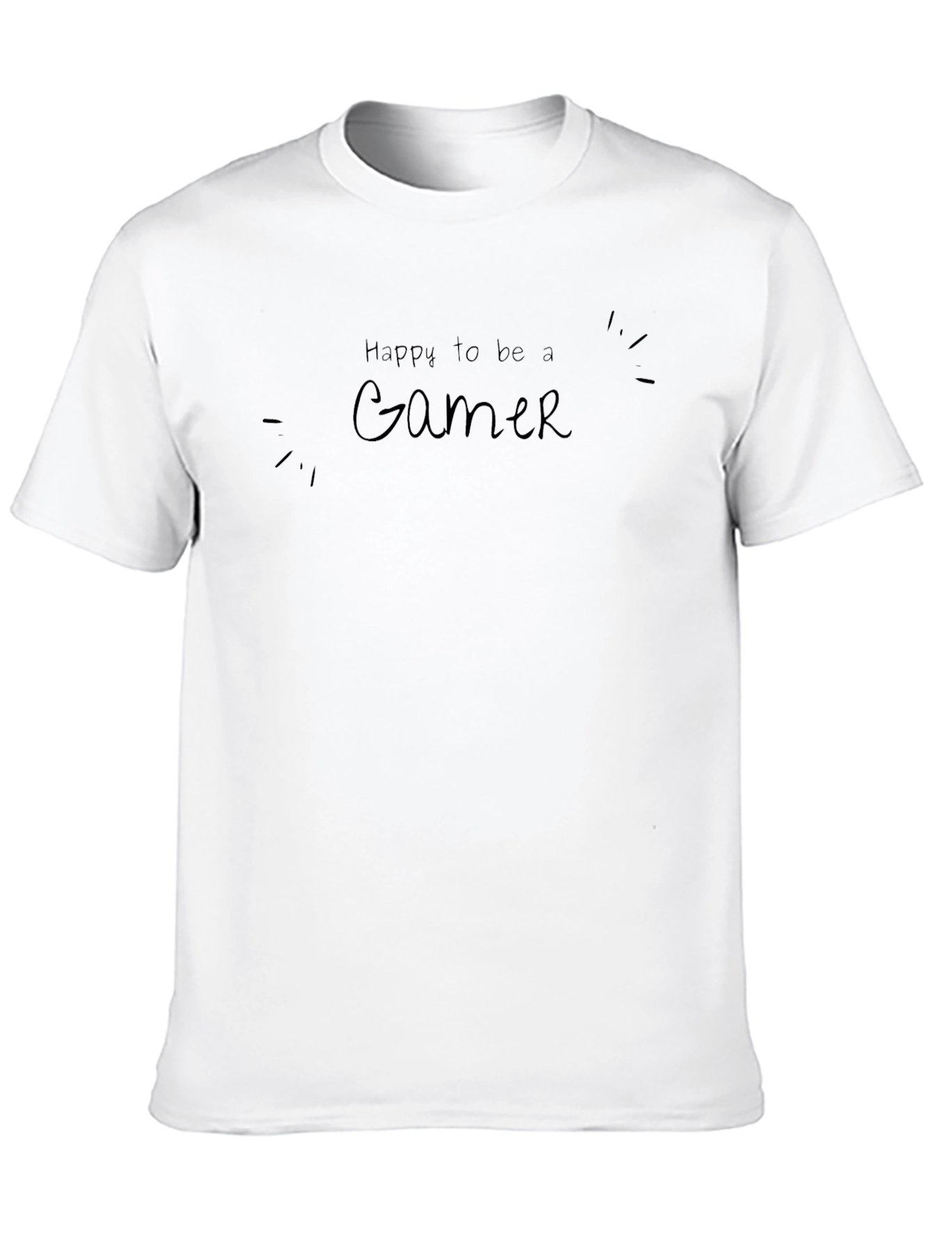 Happy to be a Gamer Graphic T-Shirt