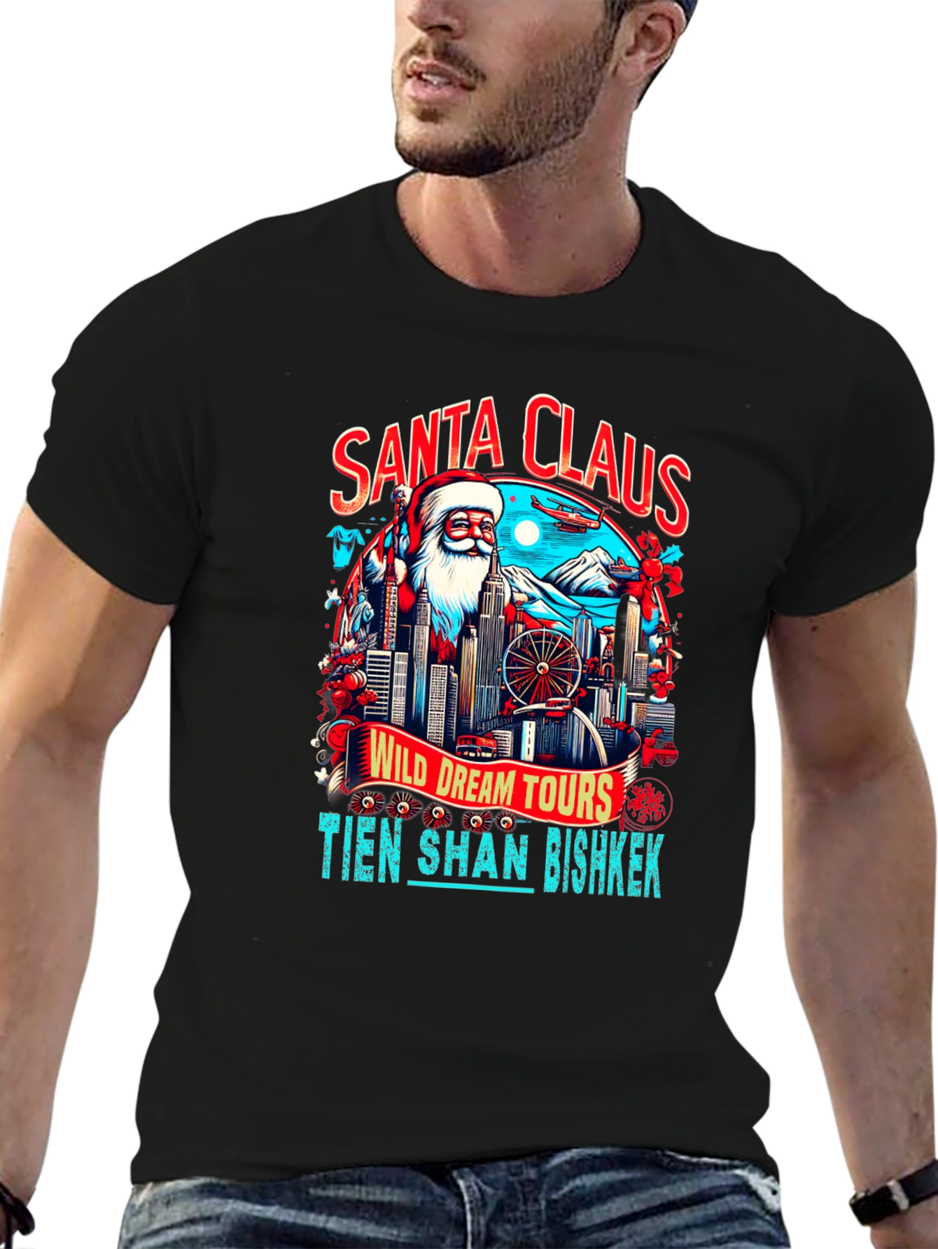 Santa Claus Wild Dream Tours T-Shirt