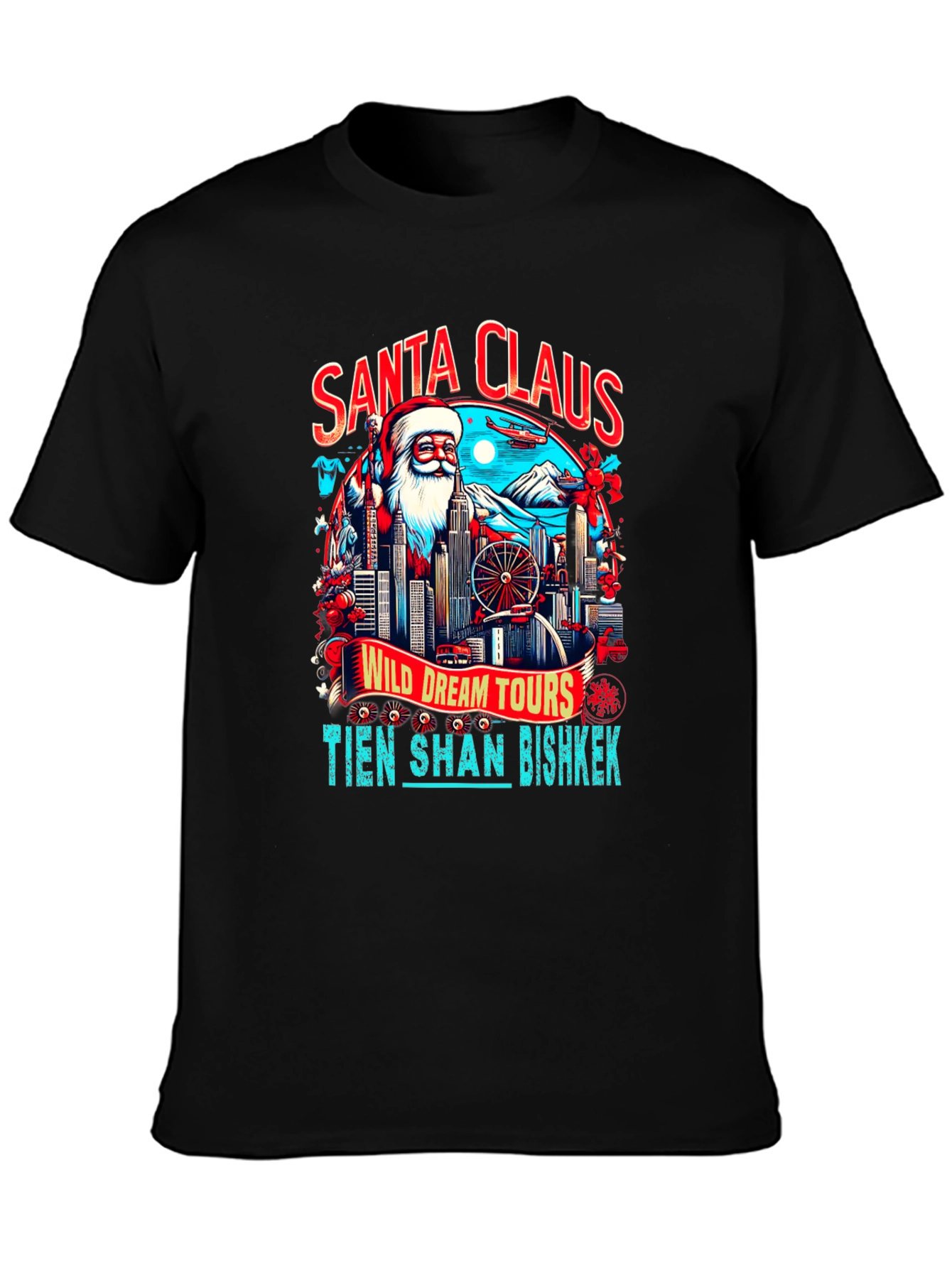 Santa Claus Wild Dream Tours T-Shirt