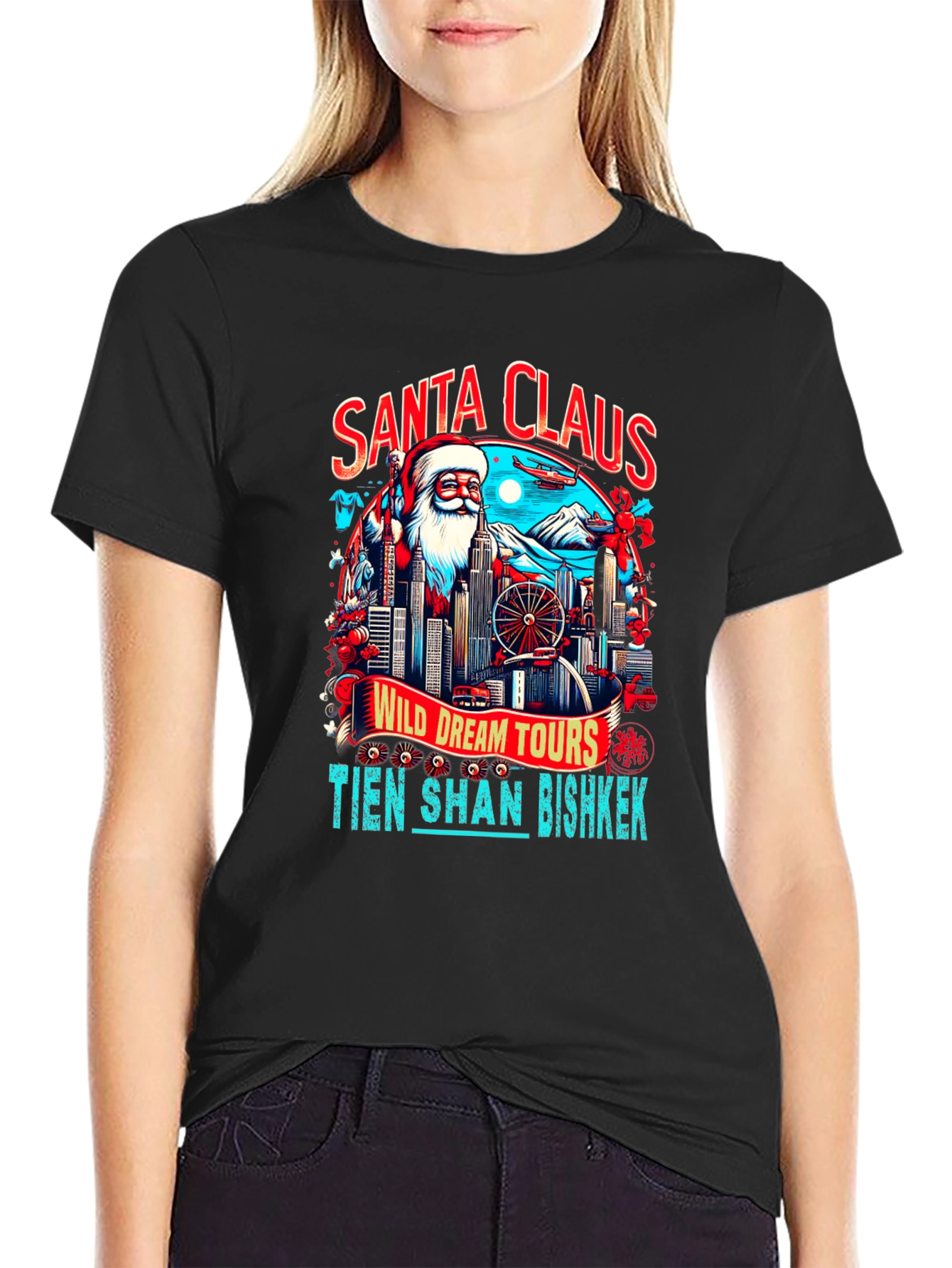 Santa Claus Wild Dream Tours T-Shirt