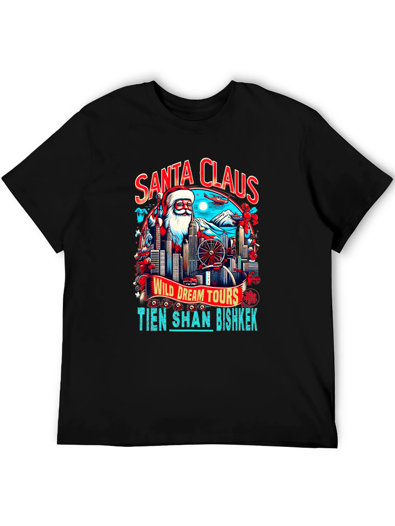 Santa Claus Wild Dream Tours T-Shirt